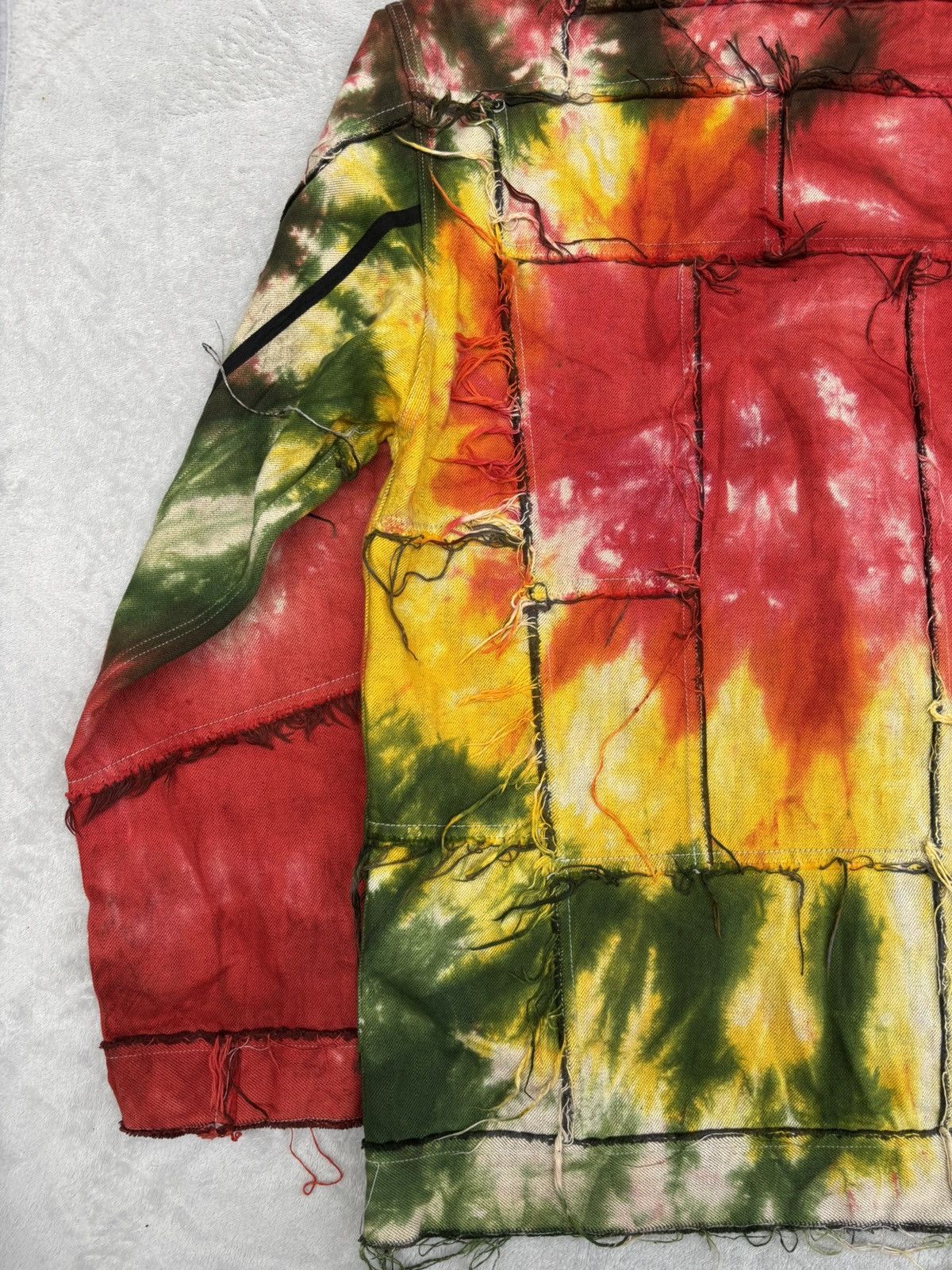 NEXUSVII Rare NexusVII x Psychopath Deconstructed Denim Jacket Size US XL / EU 56 / 4 - 24 Thumbnail