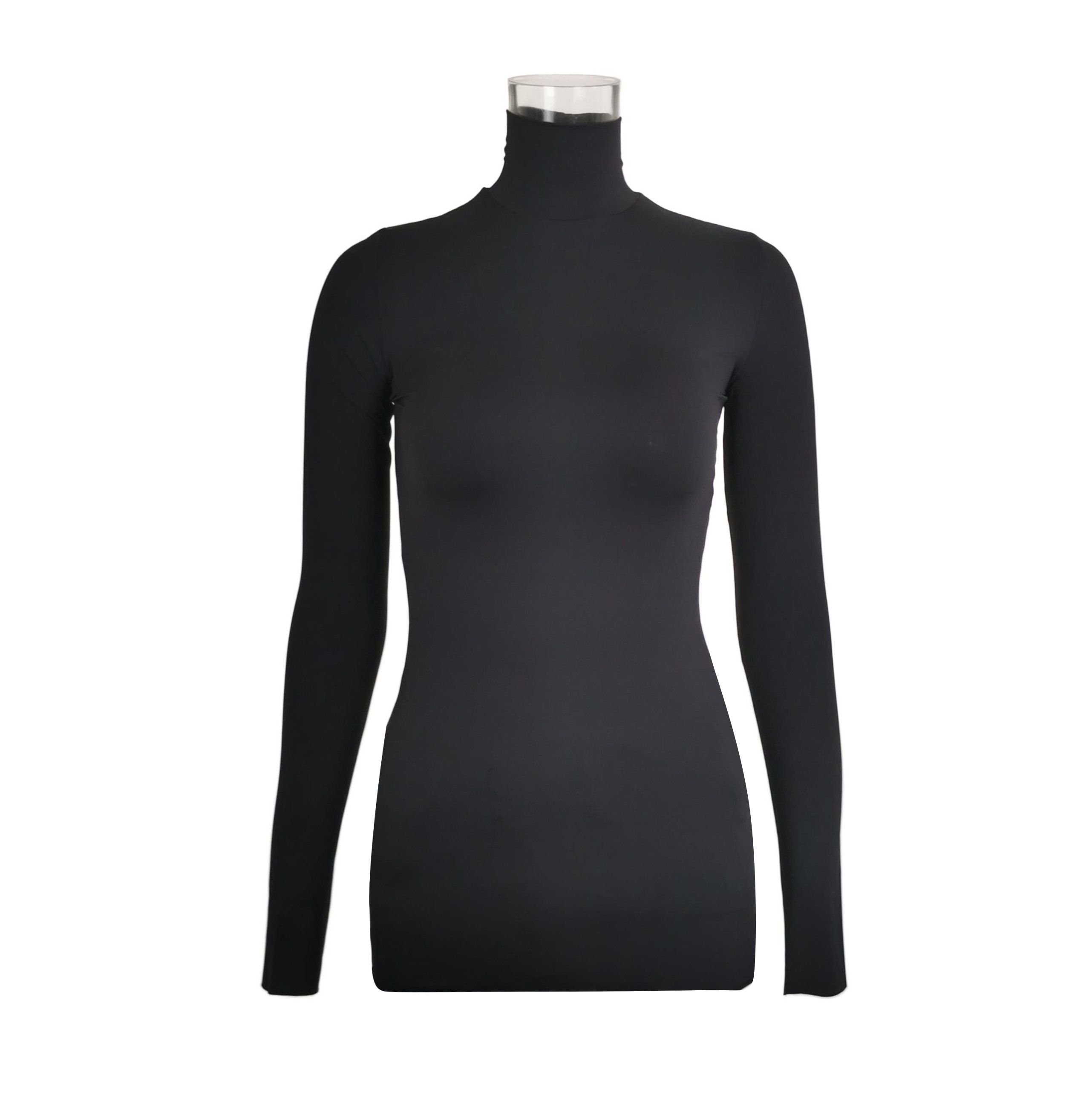 Prada Prada Black Turtleneck Long Sleeve Top 0089 Size XS / US 0-2 / IT 36-38 - 1 Thumbnail