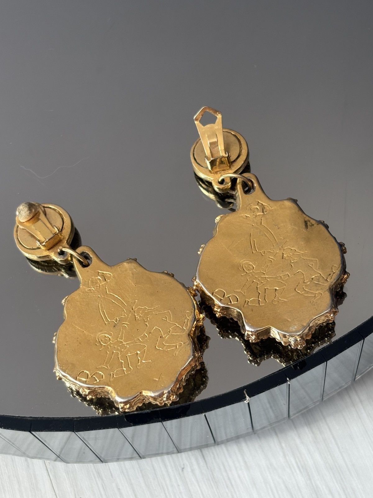 Vintage 1960’s made in France earrings Size ONE SIZE - 12 Thumbnail