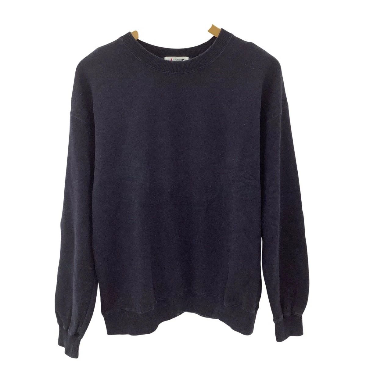 Issey Miyake ISSEY MIYAKE Logo Printed Pullover Sweatshirt Black M Size US M / EU 48-50 / 2 - 2 Thumbnail