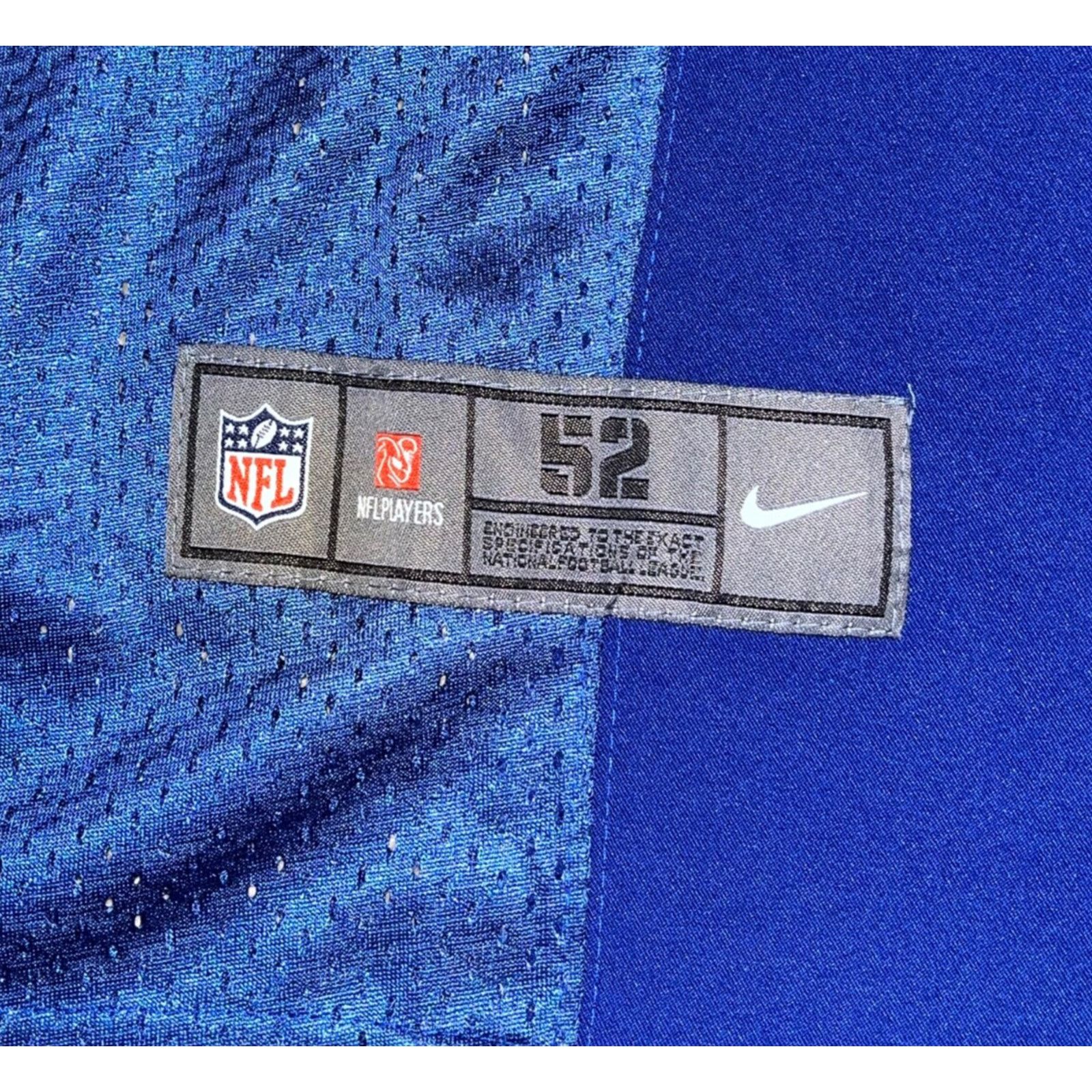 Nike New York Giants Victor Cruz Nike Elite Jersey 52 2XL NFL Size US XXL / EU 58 / 5 - 8 Thumbnail