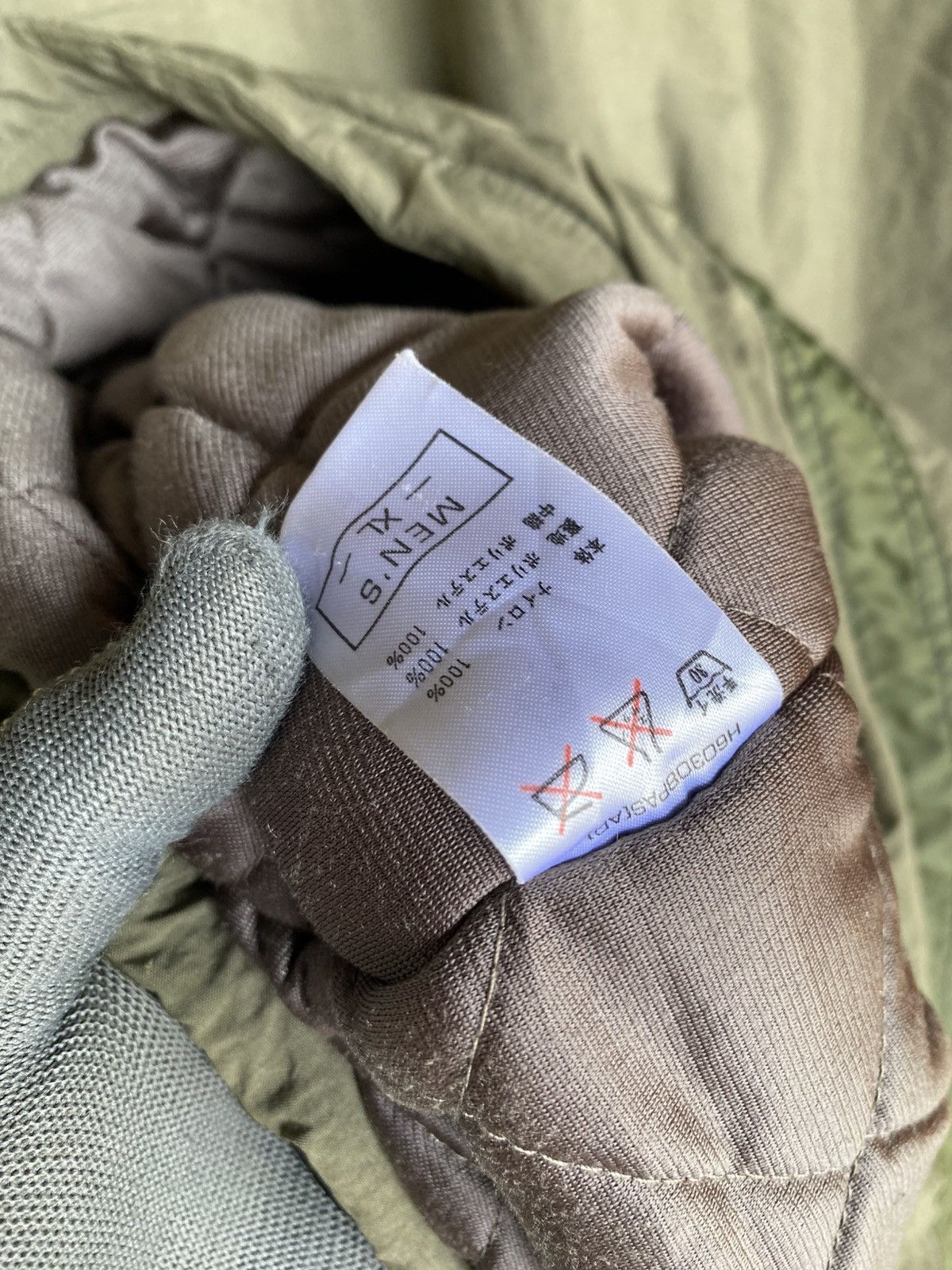 Nike Vintage Nike Two-Tone Quilted Insulated Olive Green & Khaki Size US XL / EU 56 / 4 - 19 Thumbnail