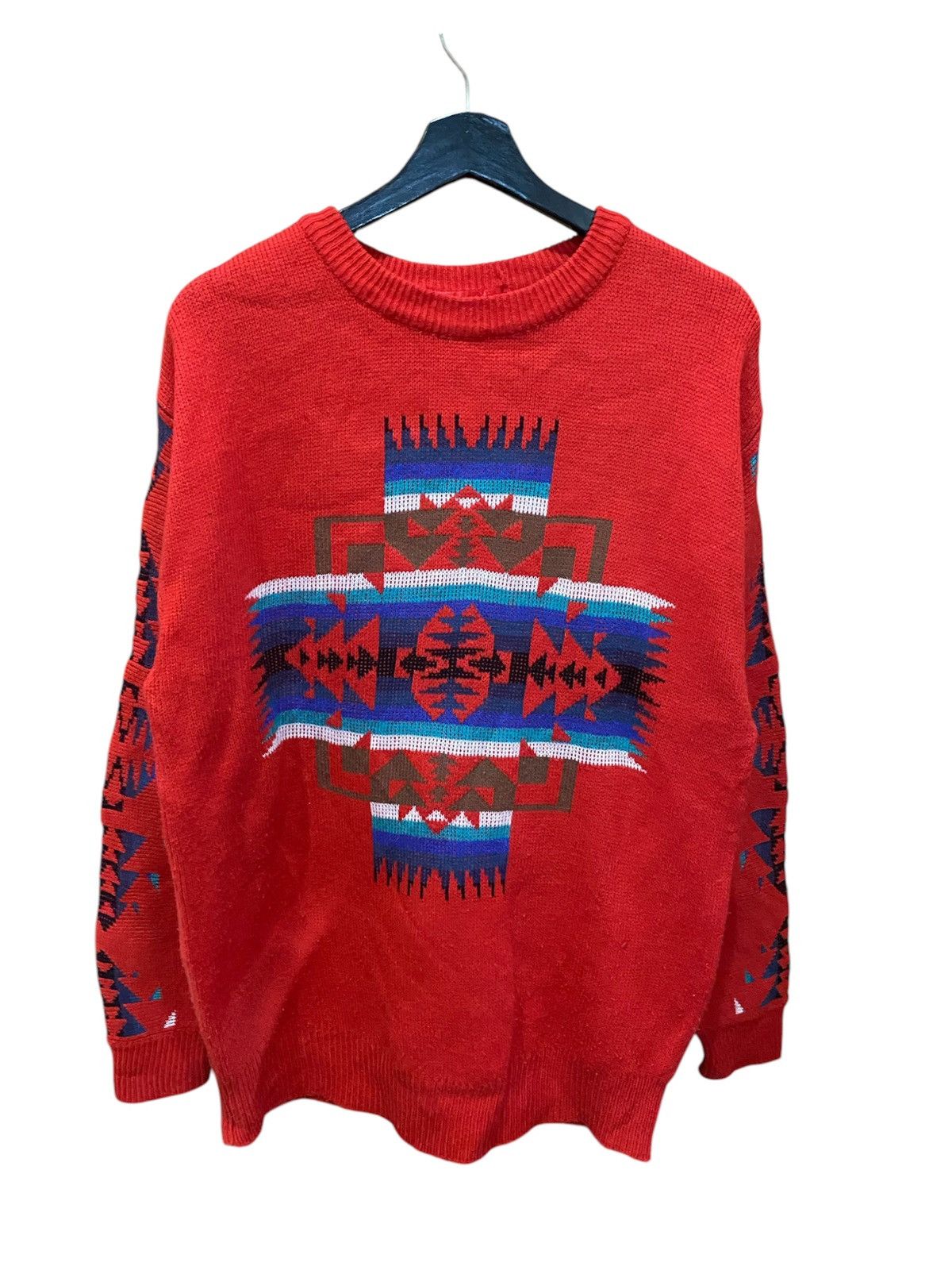 Vintage VINTAGE POWER OF THE PEOPLE NAVAJO KNITWEAR Size US L / EU 52-54 / 3 - 1 Thumbnail