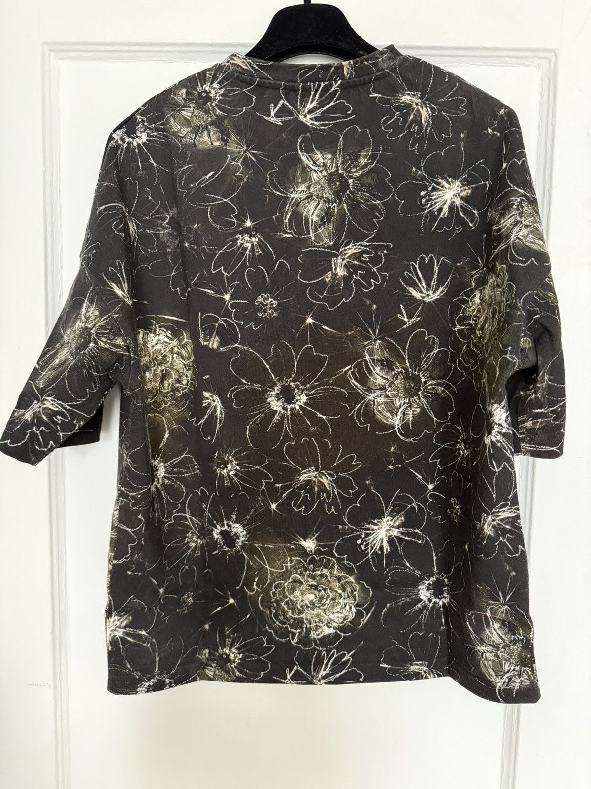 Jil Sander Jil Sander Mens Graphic T-Shirt Size XL Black Cotton Size M Size US M / EU 48-50 / 2 - 4 Thumbnail