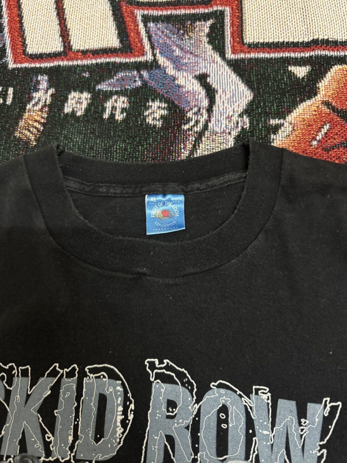 Band Tees VTG Skid Row 90s Size US XL / EU 56 / 4 - 4 Thumbnail