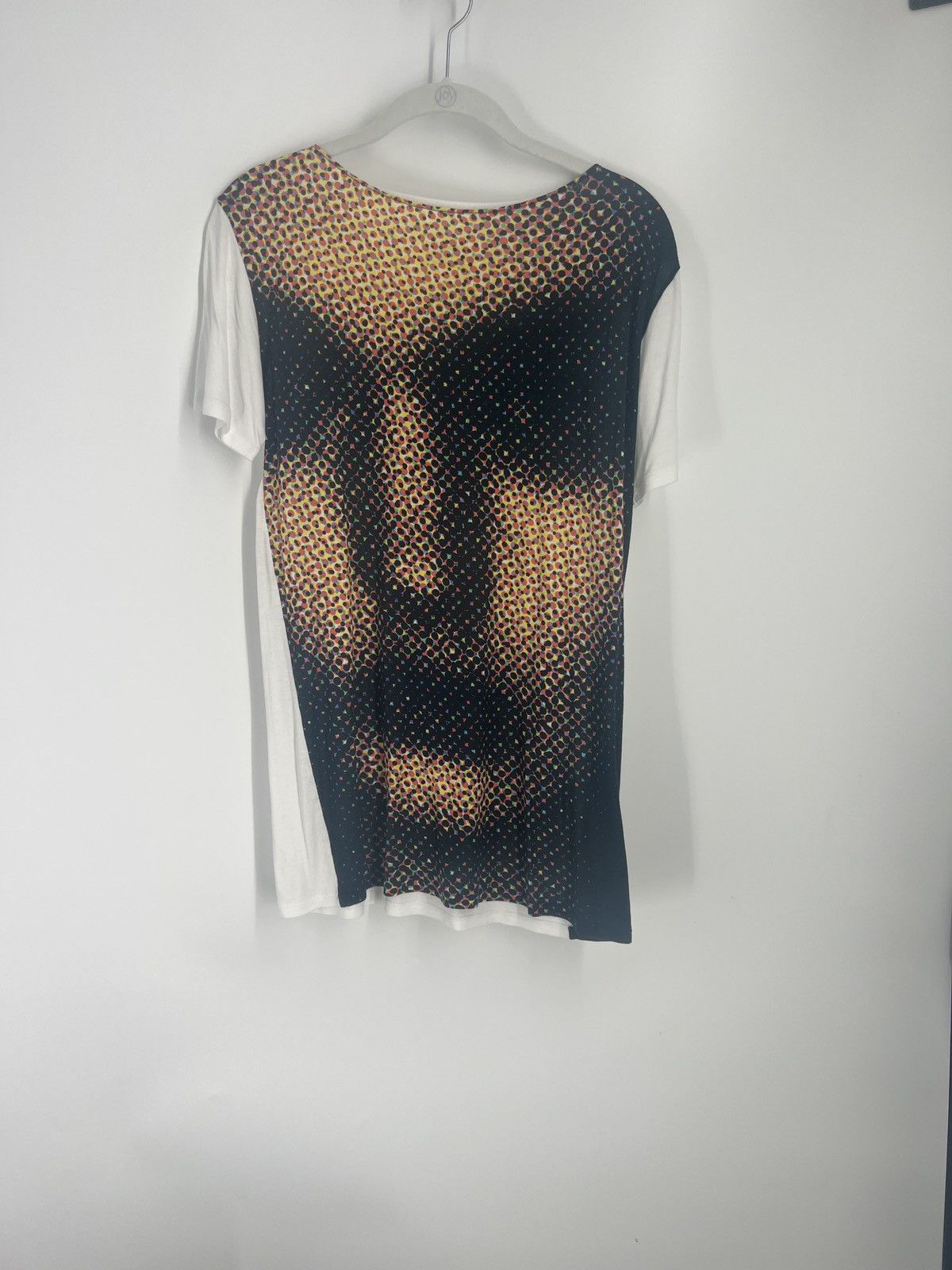 SS01 Maison Margiela ‘Face’ Pointillism Negative T-Shirt