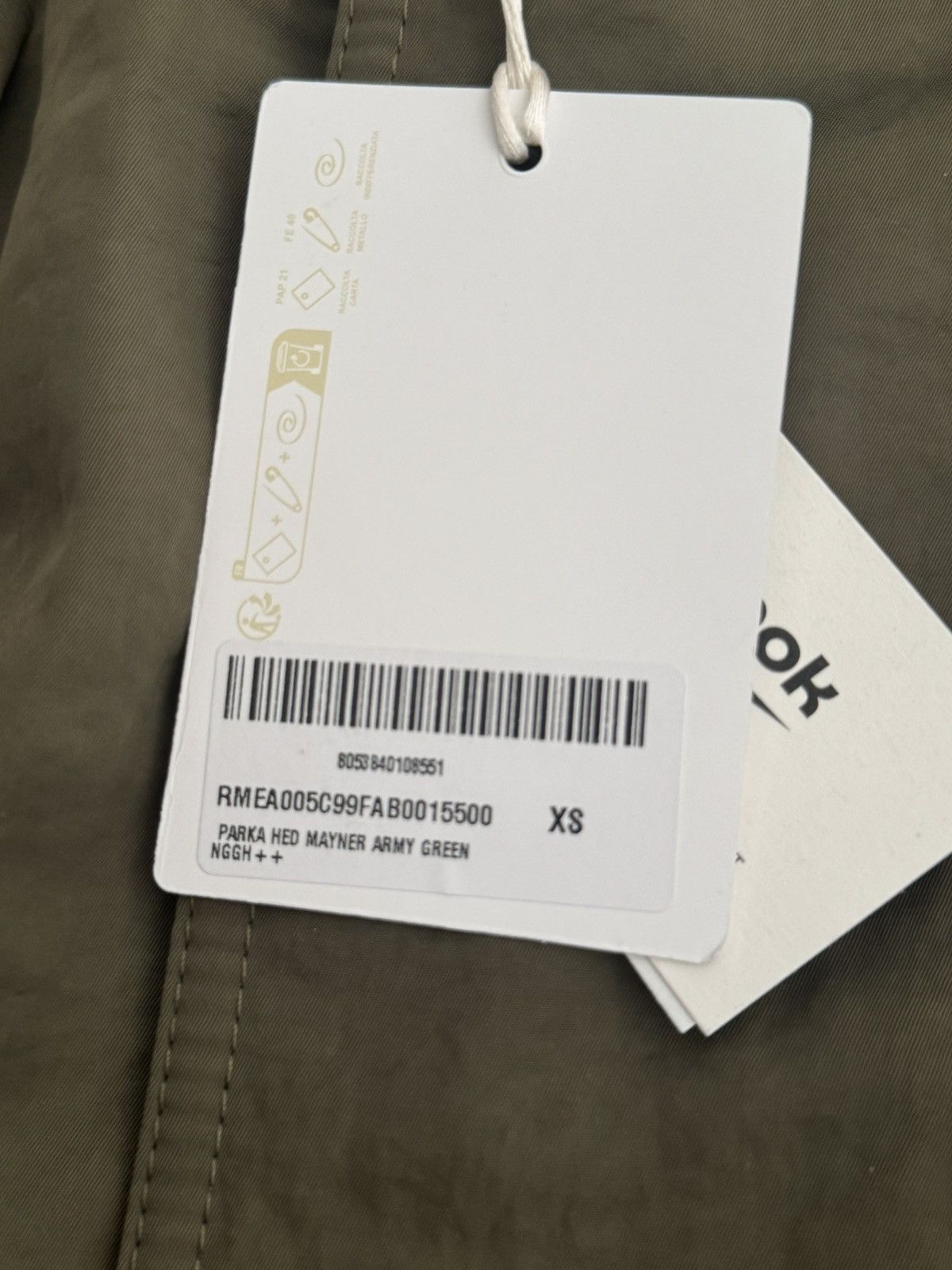 Hed Mayner Hed Mayner x Reebok Parka Size US S / EU 44-46 / 1 - 7 Thumbnail