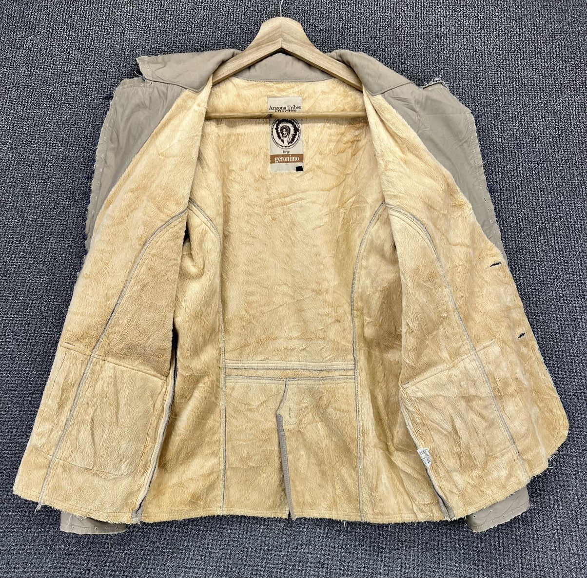 If Six Was Nine Vintage Geronimo Apachi Arizona Punk Coats Jacket Size US L / EU 52-54 / 3 - 6 Thumbnail
