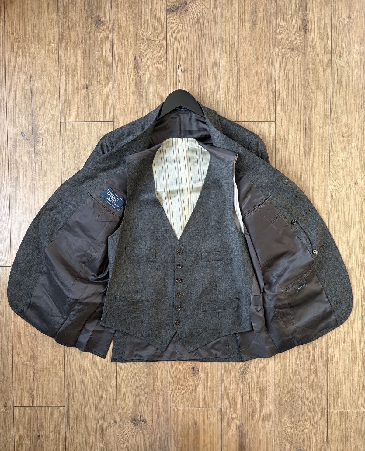 Polo Ralph Lauren Polo Ralph Lauren Vintage Great Blazer Jacket Vest Waistcoat Size 48R - 6 Thumbnail