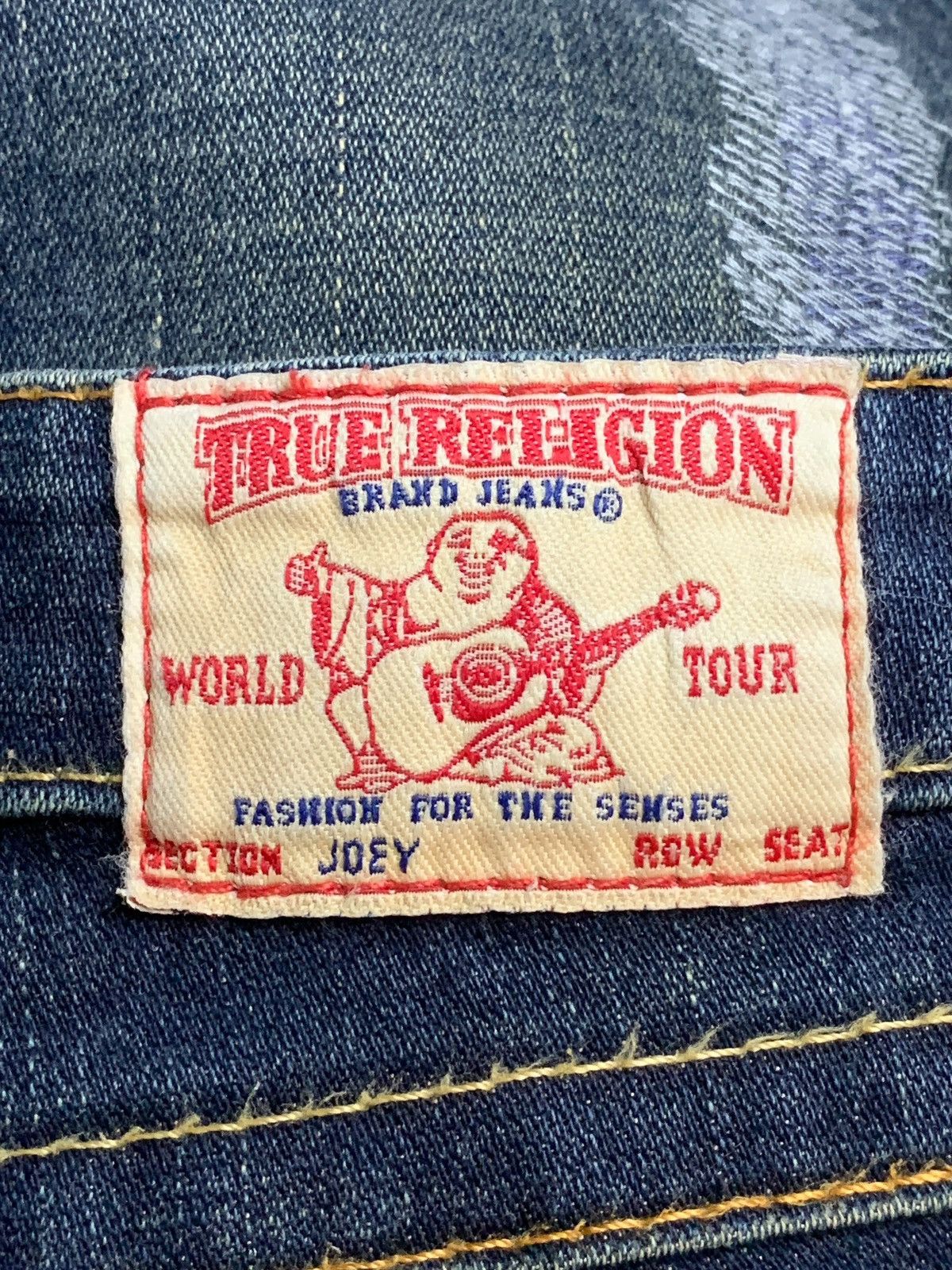 True Religion Vintage USA True Religion Mud Wash Distressed Flare Jeans Size 26" / US 2 / IT 38 - 9 Thumbnail