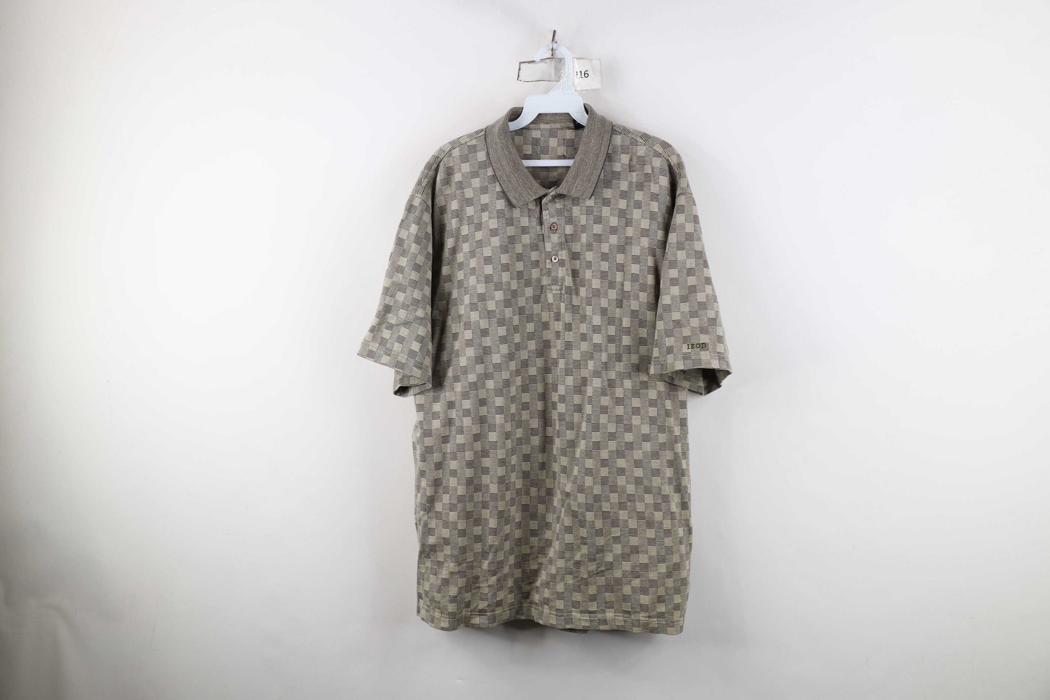 Vintage Vintage 90s Y2K Streetwear Knit Collared Golf Polo Shirt Size US XL / EU 56 / 4 - 1 Thumbnail
