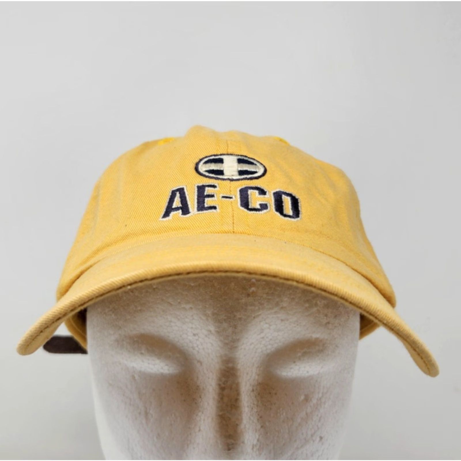 Vintage American Eagle Performance Hat Cap Strap Back One Size Yellow Logo Baseball Mens Size ONE SIZE - 2 Thumbnail