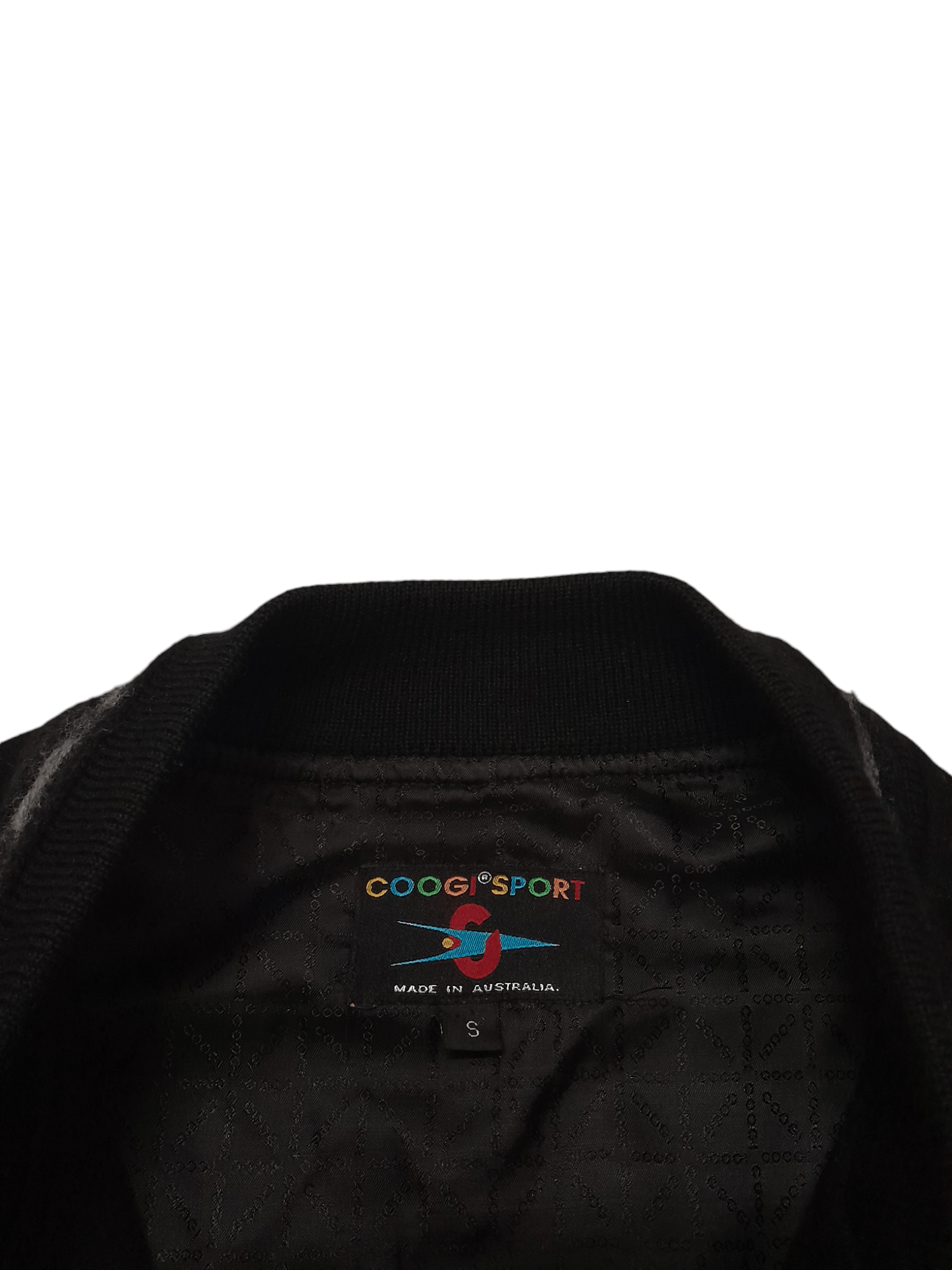 Coogi Coogi VarsityJacket knit wool leather (S 266) Size US S / EU 44-46 / 1 - 5 Thumbnail