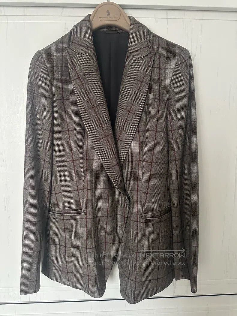 Brunello Cucinelli Brunello Cucinelli Wool Blazer Size S / US 4 / IT 40 - 2 Thumbnail
