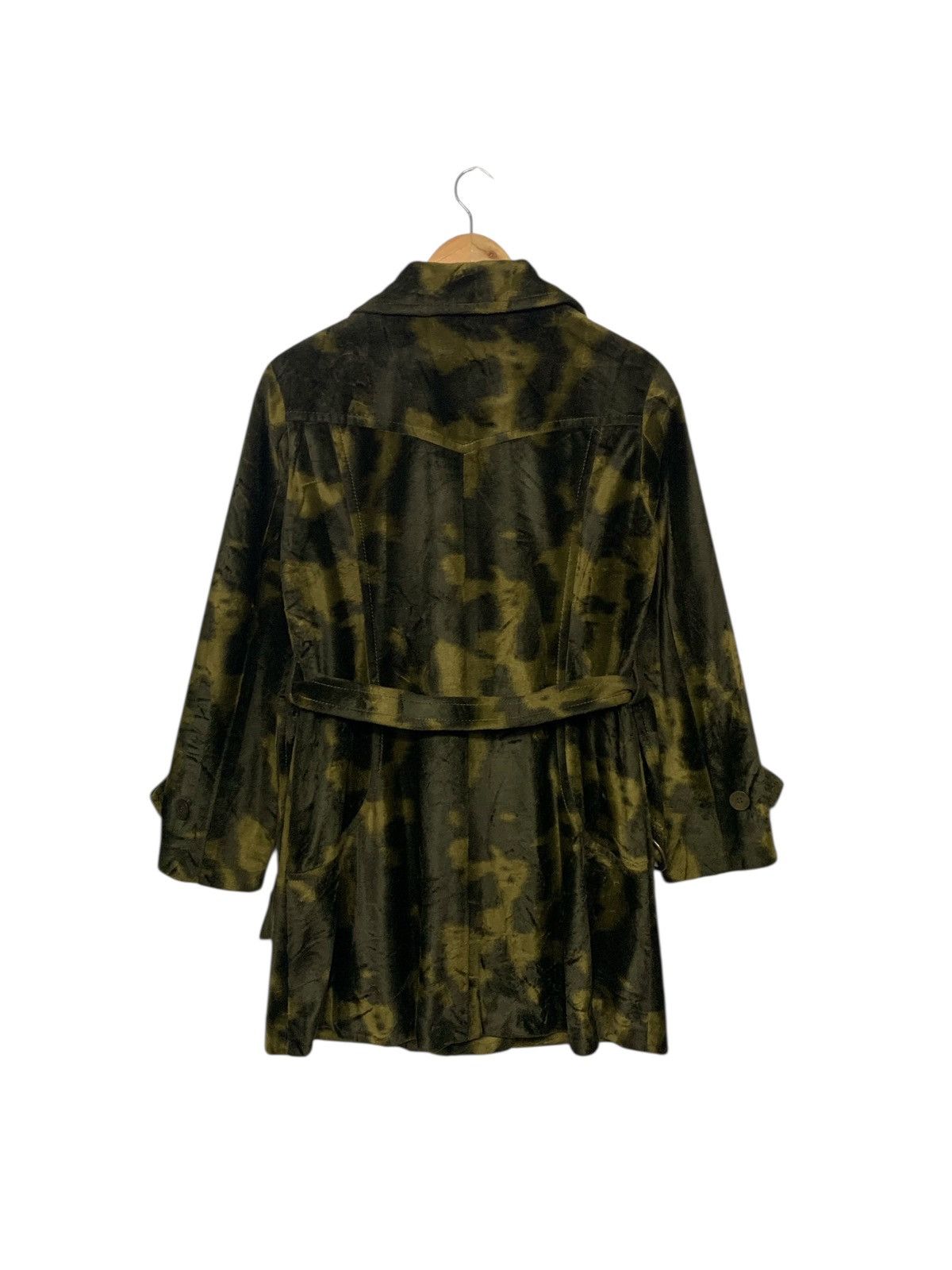 Hysteric Glamour Very Rare Vintage Hysteric Glamour Camouflage Trench Coat Size ONE SIZE - 4 Thumbnail