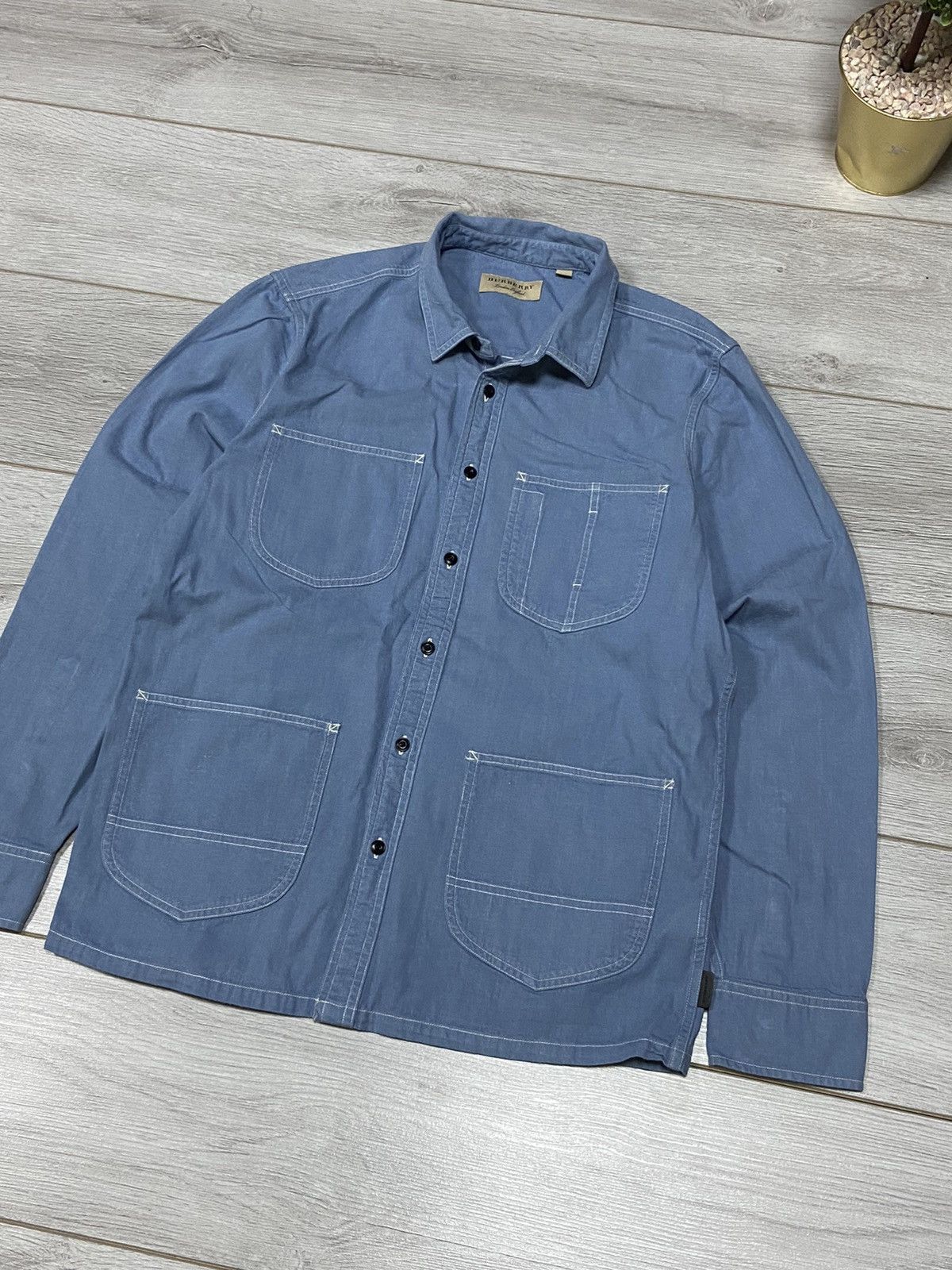 Burberry Burberry London England multipocket shirt buttons Size US M / EU 48-50 / 2 - 2 Thumbnail