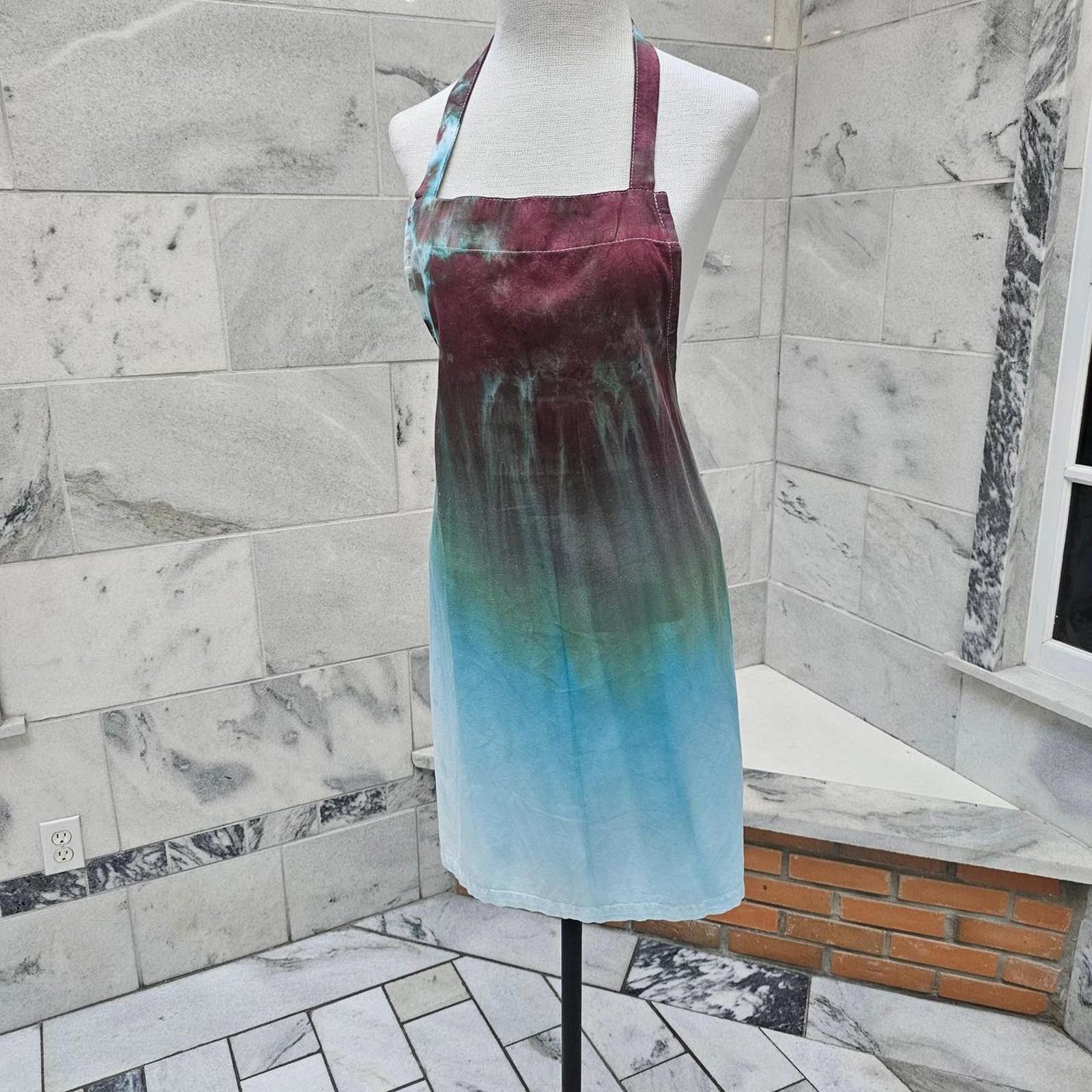 Other Handmade Tie-Dyed Apron Size ONE SIZE - 1 Thumbnail