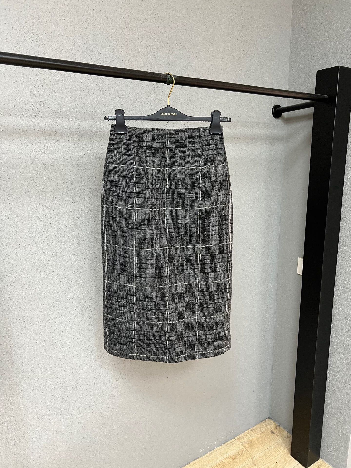 Dior Dior Wool Plaid Midi Skirt Size 36 Size 36" / US 14 / IT 50 - 1 Thumbnail