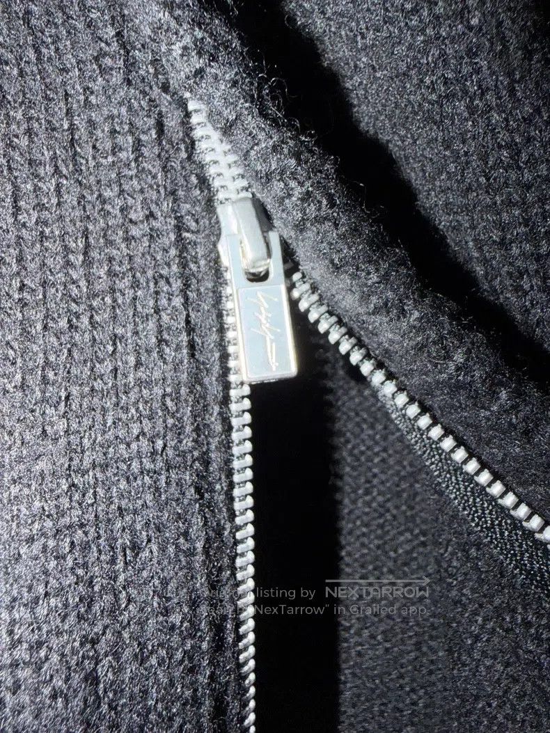Yohji Yamamoto Yohji Yamamoto Zip construction sweater Size US L / EU 52-54 / 3 - 3 Thumbnail
