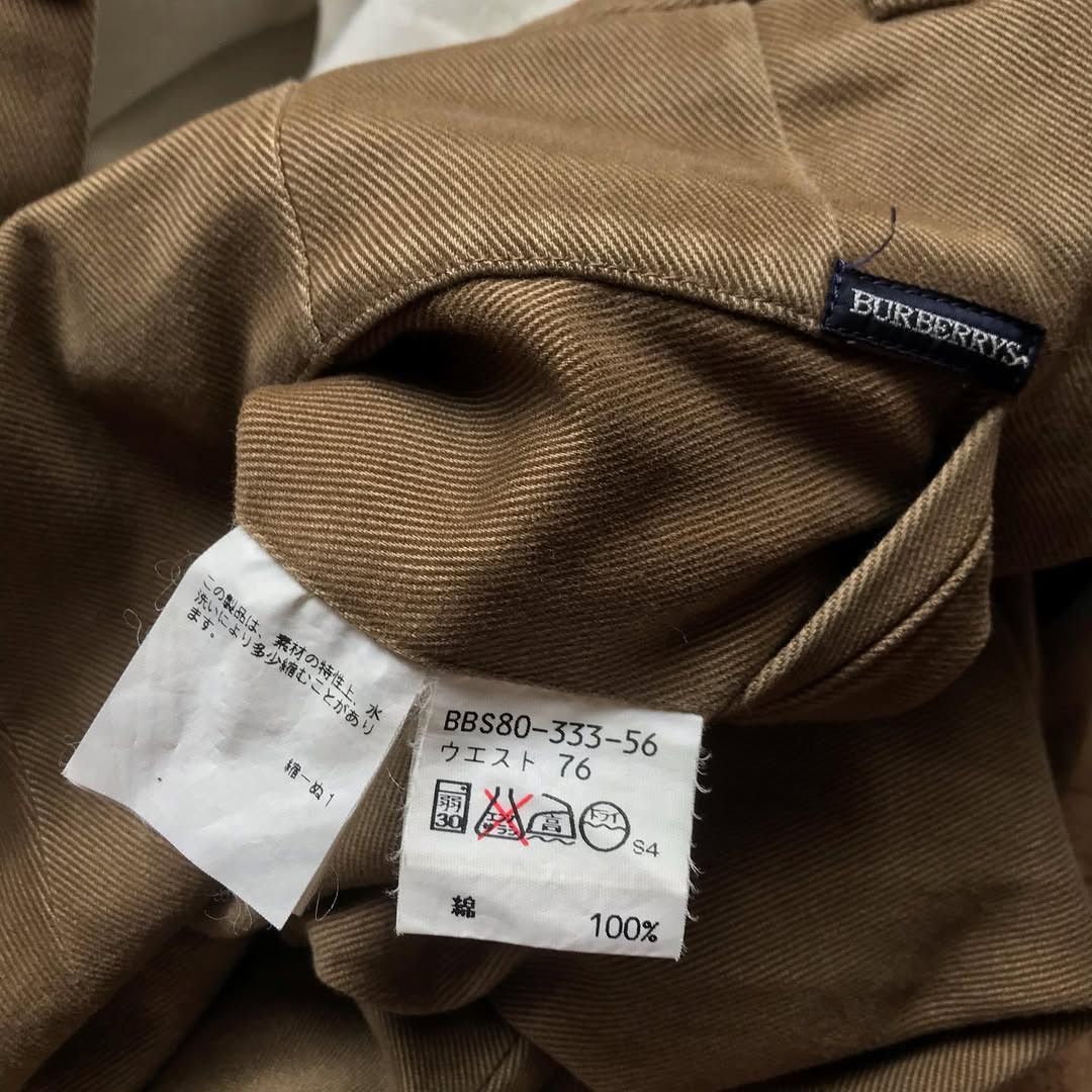 Burberry Burberry Trouser Formal Pants Semi Cordura Cotton Trouser Size US 34 / EU 50 - 8 Thumbnail