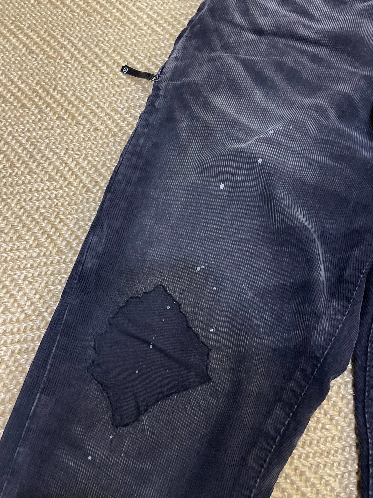 Vanquish VANQUISH x FRAGMENT DENIM Washed Corduroy Pants W32 Black Size US 32 / EU 48 - 3 Thumbnail