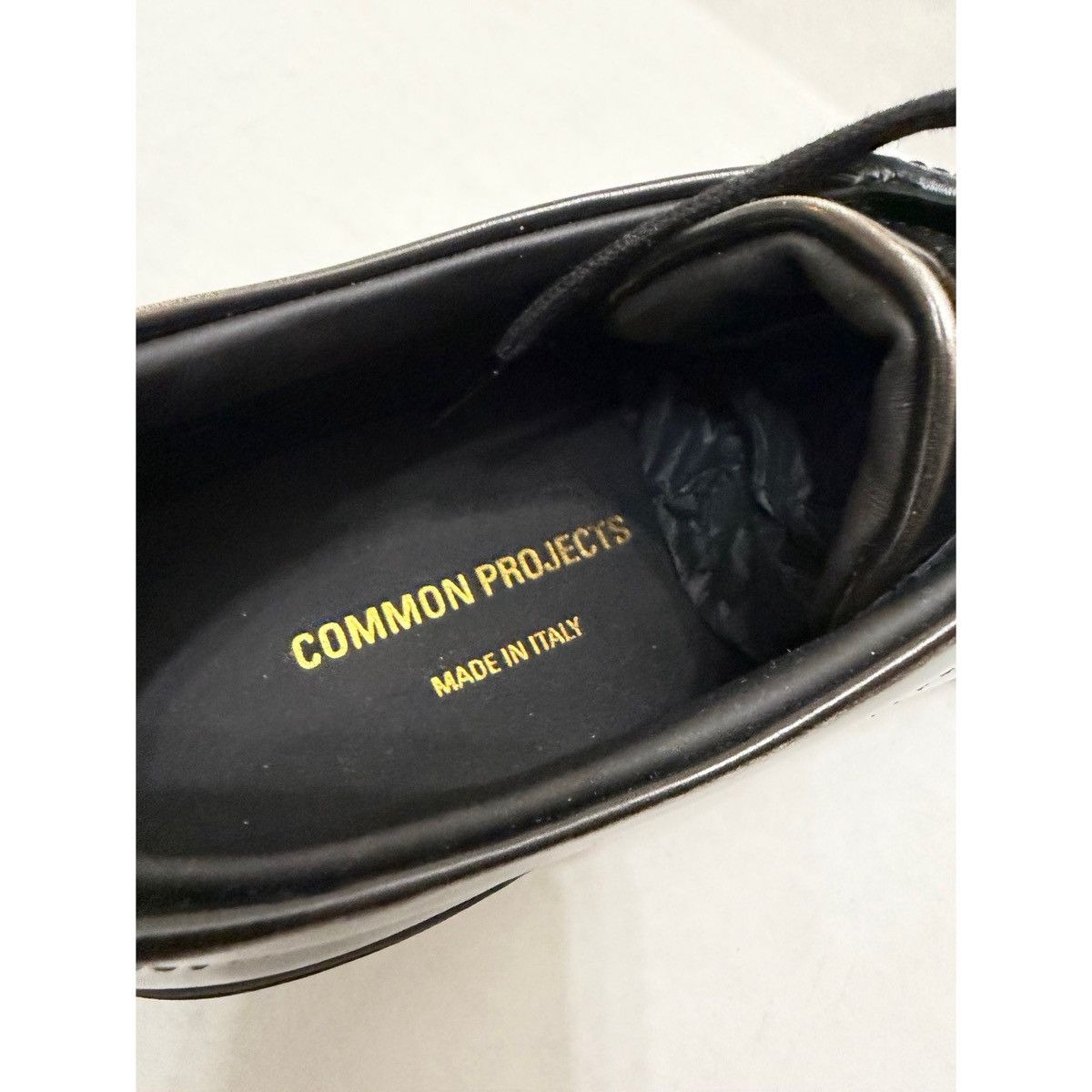 Common Projects COMMON PROJECTS ACHILLES FADED BLACK SNEAKERS Size US 9 / EU 42 - 8 Thumbnail