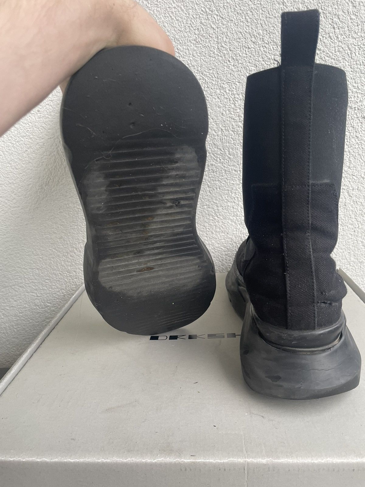 Rick Owens × Rick Owens Drkshdw Rick owens drkshdw beatle abstract boots Size US 8.5 / EU 41-42 - 11 Thumbnail