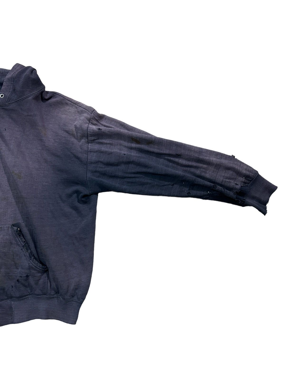 Vintage 1960s Thermal Lined Zip Up Sun Faded