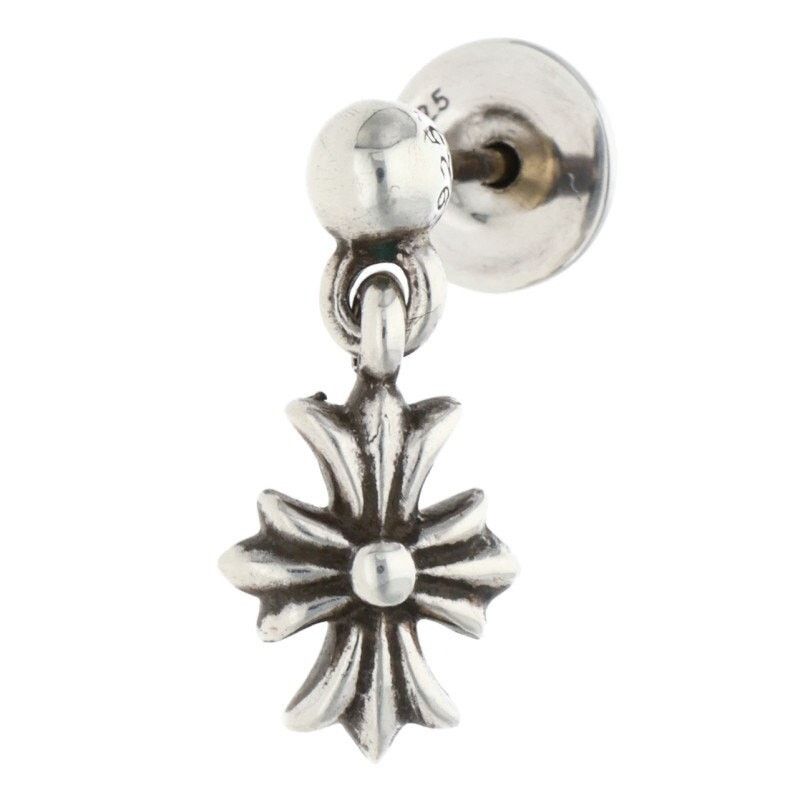 Chrome Hearts Chrome Hearts Tiny ECH Plus Drop Earring Size ONE SIZE - 1 Thumbnail