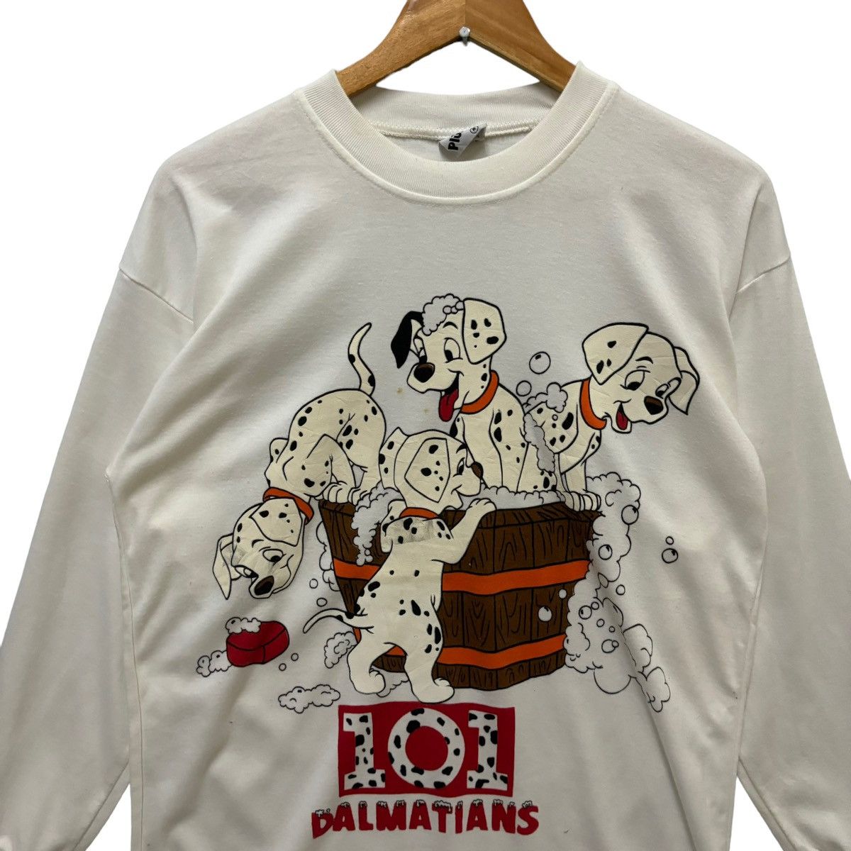 Disney × Vintage 101 Dalmatian Cartoon Vintage Design Big Logo Graphic Size US L / EU 52-54 / 3 - 4 Thumbnail