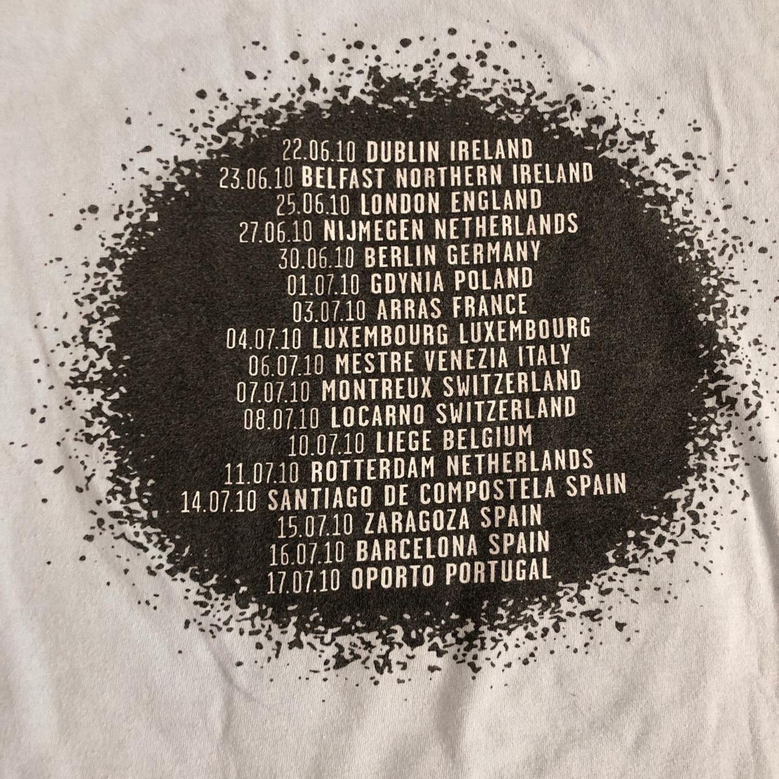 Other Retro Light Blue Ben Harper Euro Tour 2010 Graphic Tee Size US M / EU 48-50 / 2 - 4 Thumbnail
