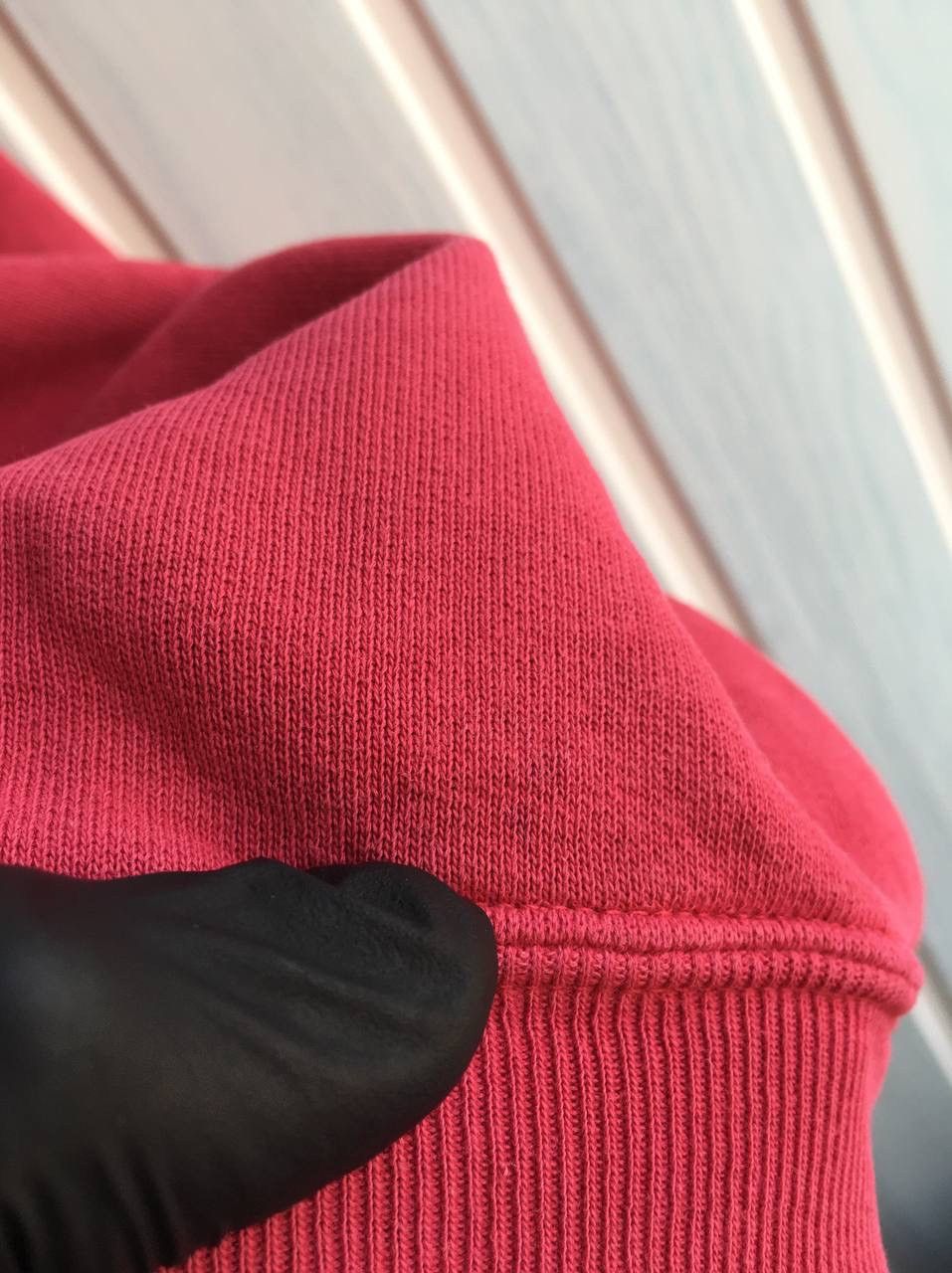 Vintage Best Company Red Basic Cotton Sweatshirt