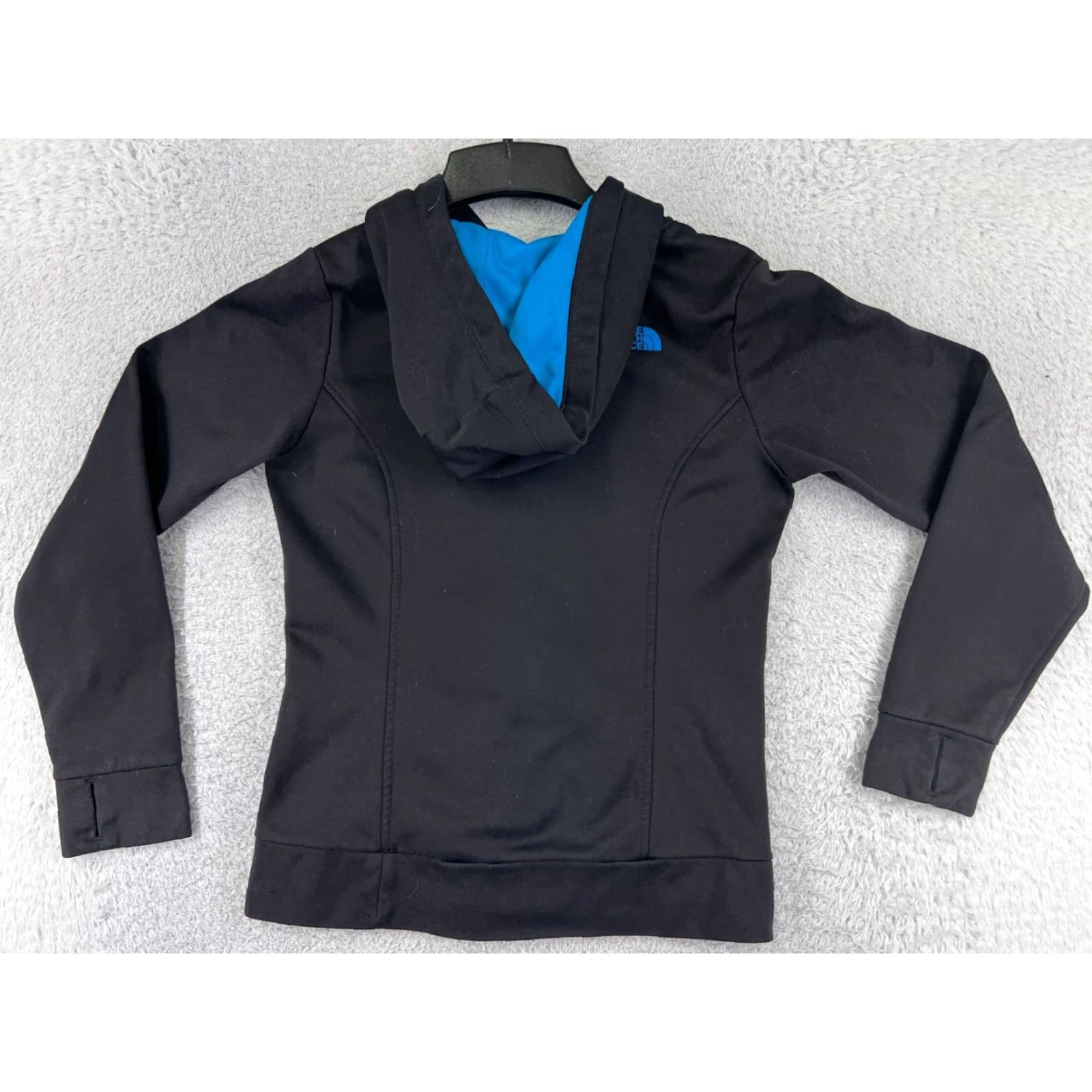 The North Face The North Face Hoodie Women XS Black - Hooded, Pockets, Lightweight 100% Polyester Sweatshirt? Size XS / US 0-2 / IT 36-38 - 2 Thumbnail