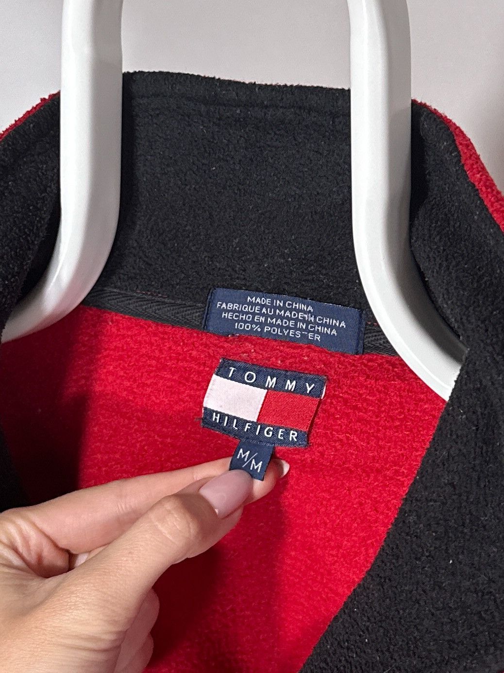 Tommy Hilfiger Tommy Hilfiger Vintage 90s Outdoors Fleece Quarter Zip Size US M / EU 48-50 / 2 - 4 Thumbnail