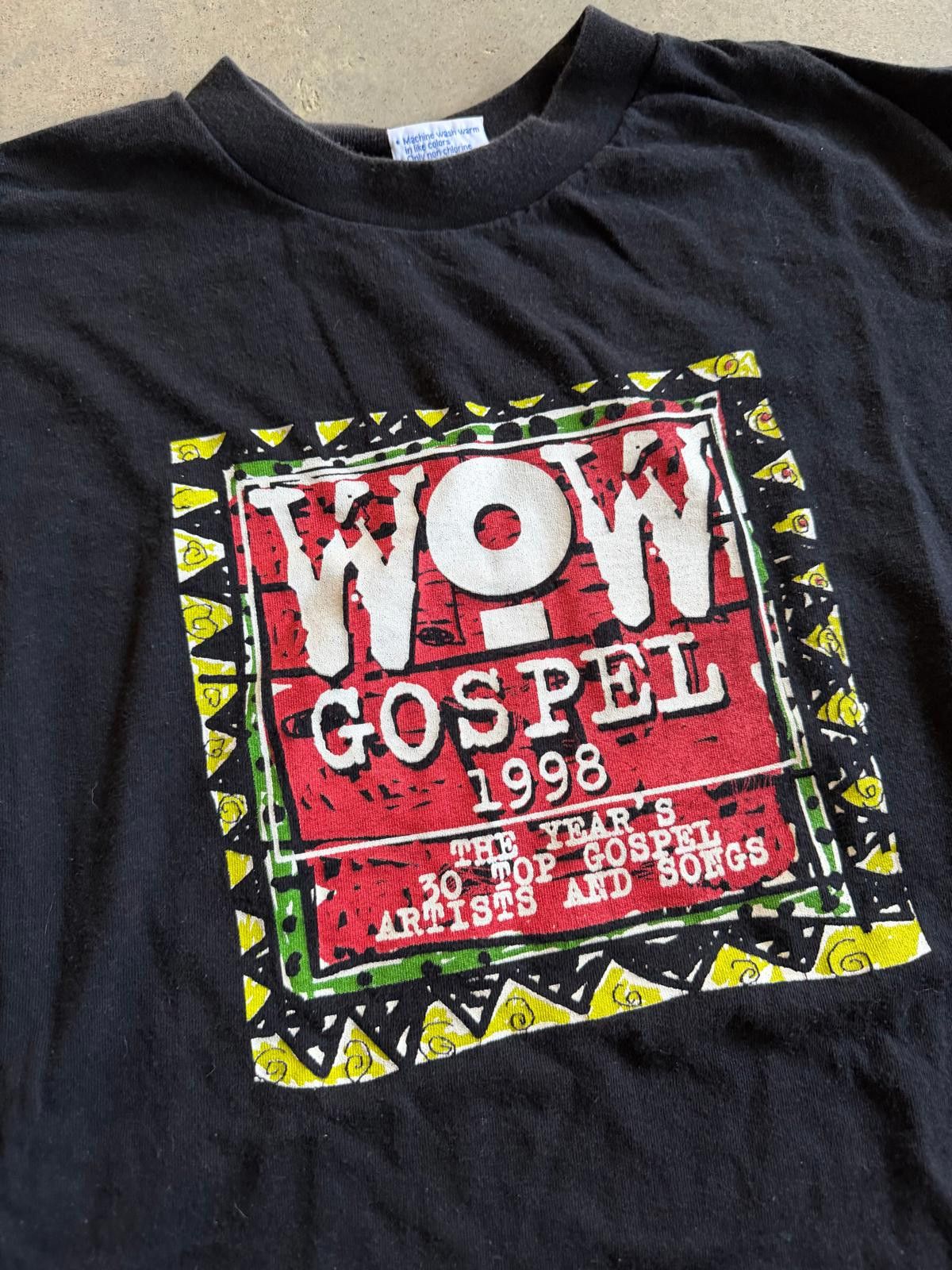 Other VTG Wow Gospel 1998 Graphic Tee Sz XL Size US XL / EU 56 / 4 - 2 Thumbnail