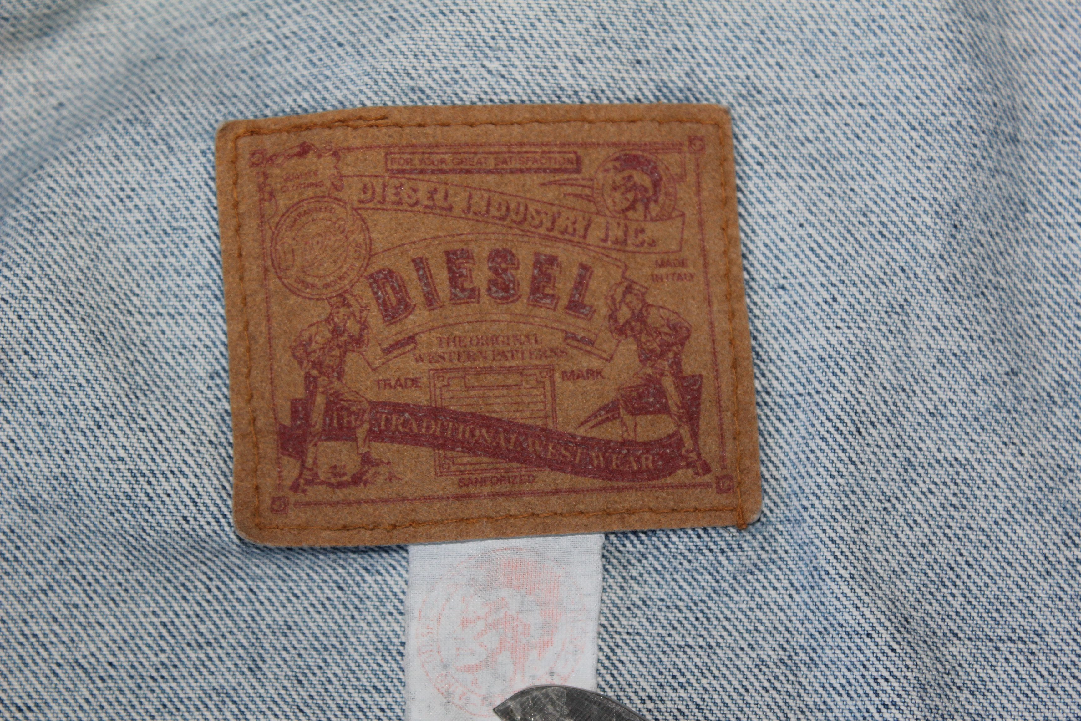 Diesel Diesel Stars Geries Denim Jacket Size US M / EU 48-50 / 2 - 6 Thumbnail