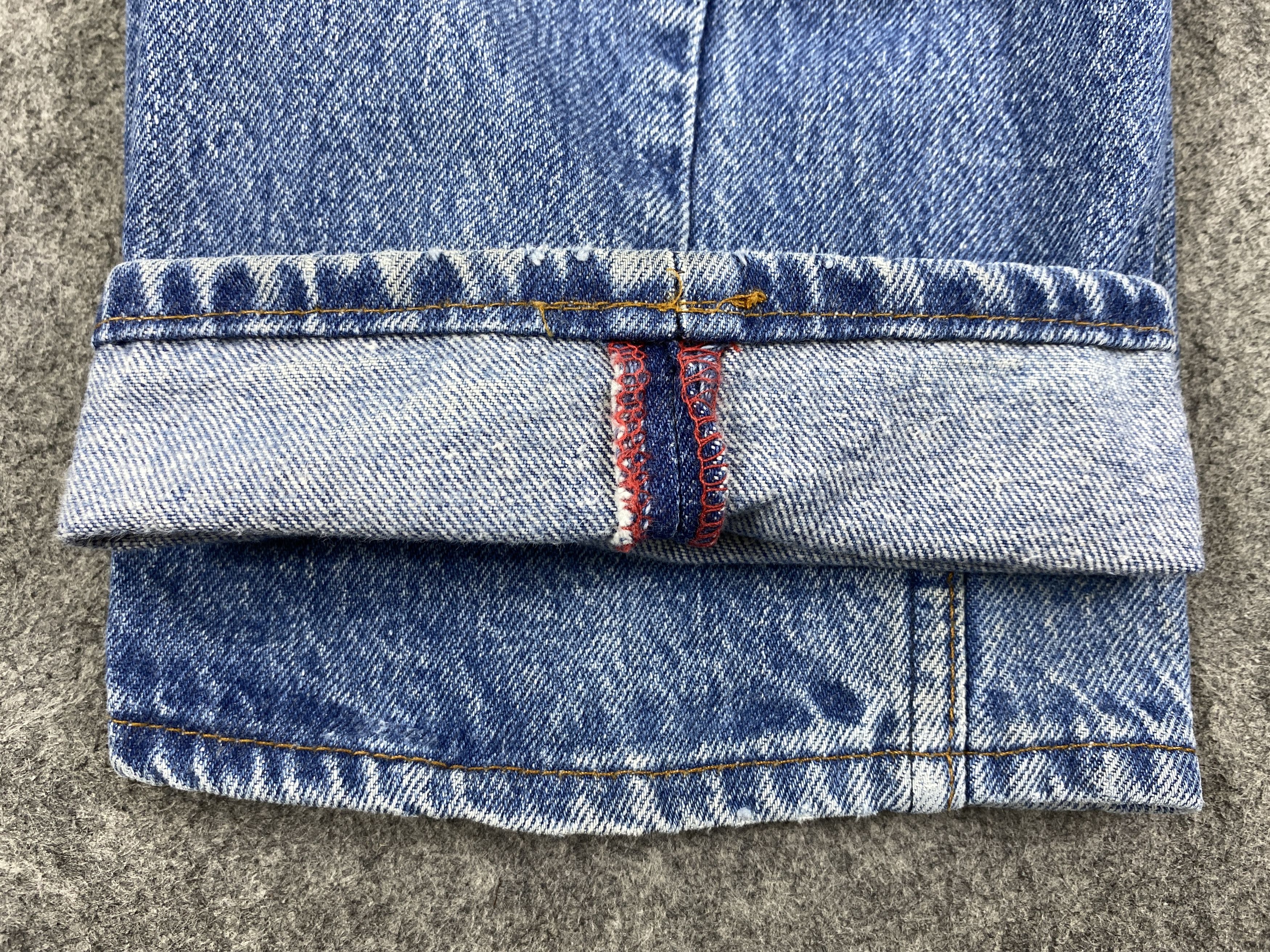 Levi's Distressed Blue Vintage Levi's 501 31x33.5 Denim -JN1538 Size US 31 - 10 Thumbnail