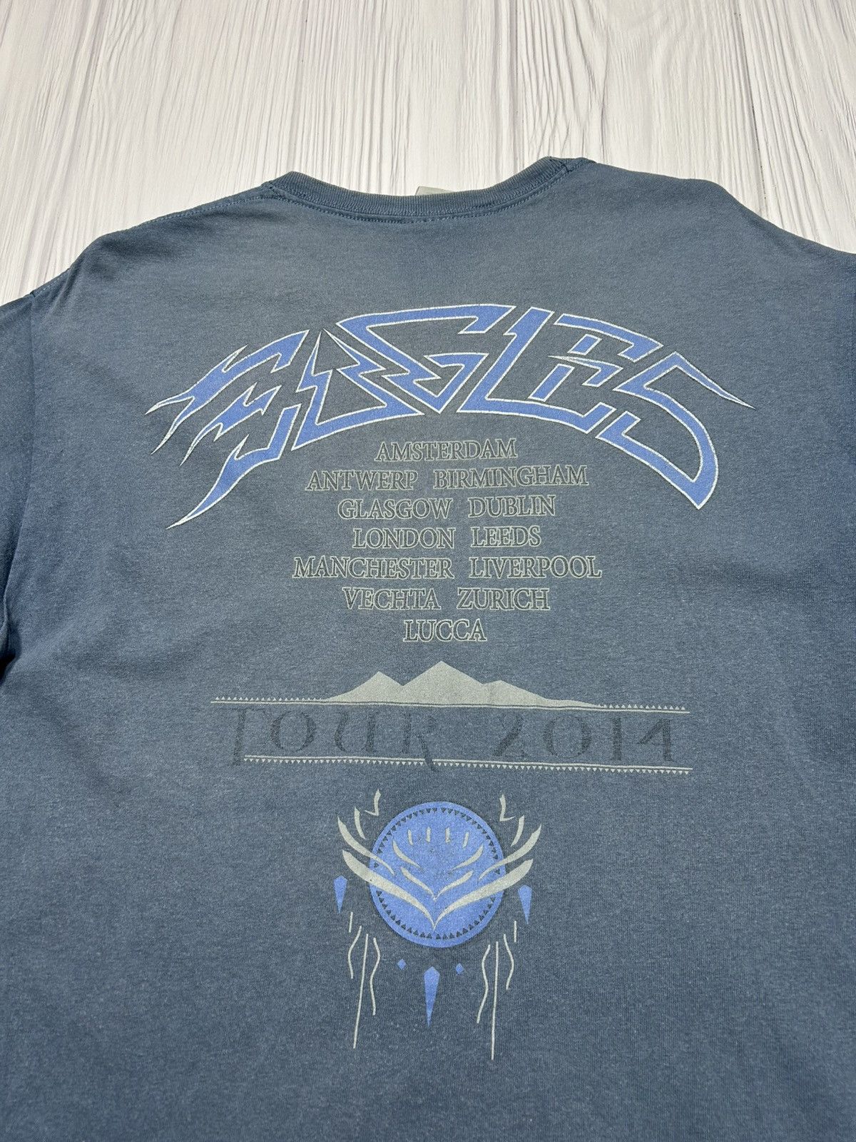 Band Tees × Vintage Vintage Eagles Tour 2014 T-shirt Size US M / EU 48-50 / 2 - 12 Thumbnail