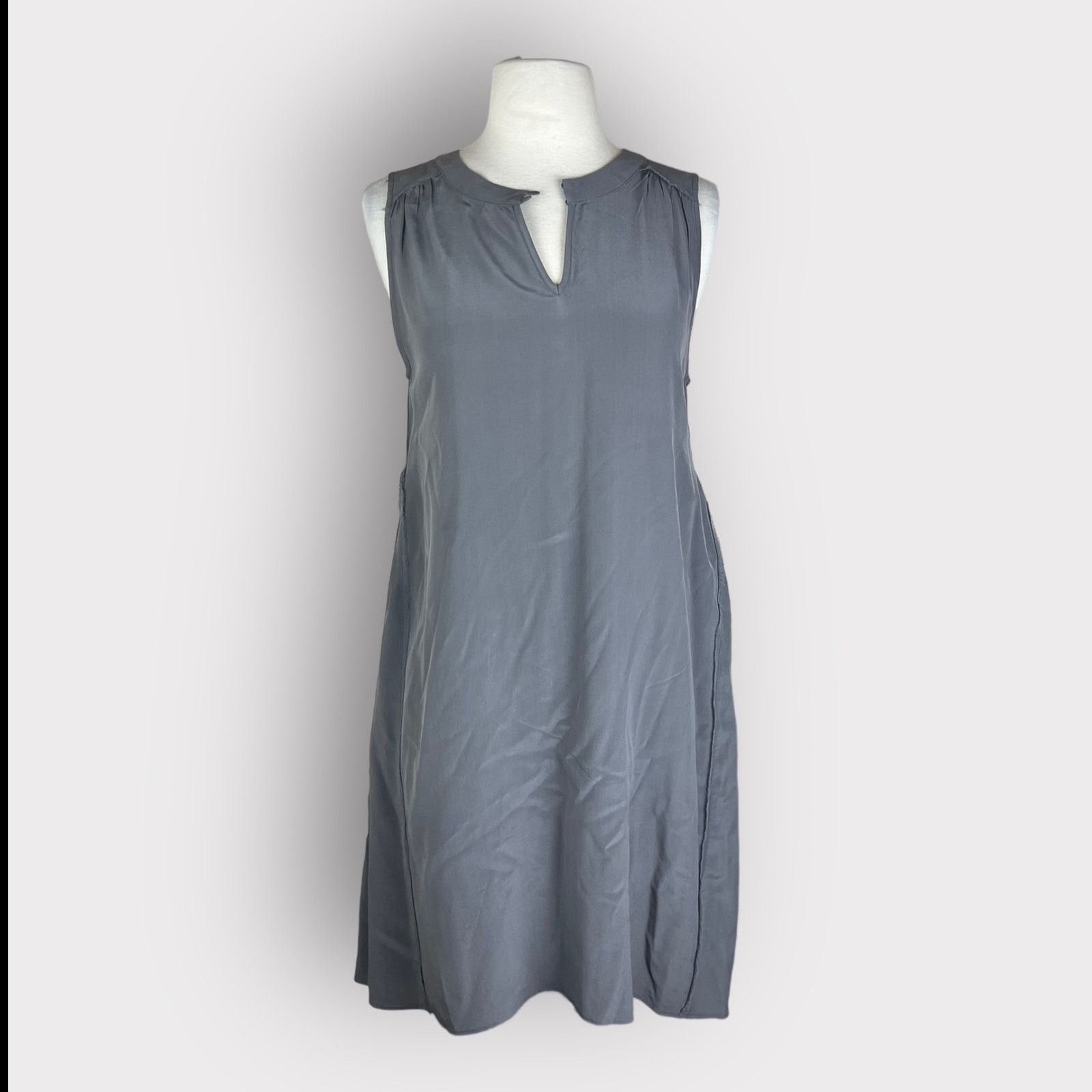Calypso St Barth Calypso St. Barth | Silk Fringe Trim Shift Dress | XS Size XS / US 0-2 / IT 36-38 - 2 Thumbnail