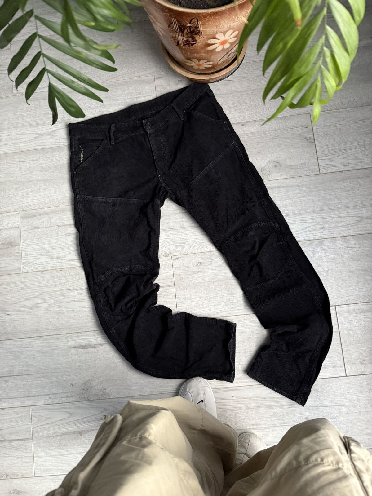 G-Star × Vintage Vintage Velvet Pants G Star Raw Velvet pants Size US 34 / EU 50 - 1 Thumbnail