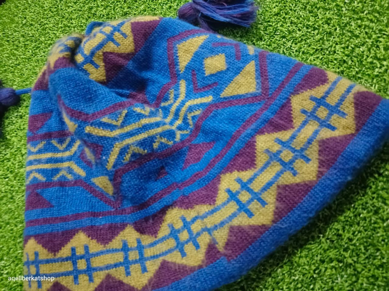 Japanese Brand APPI Colourful Motive Beanie Size ONE SIZE - 5 Thumbnail