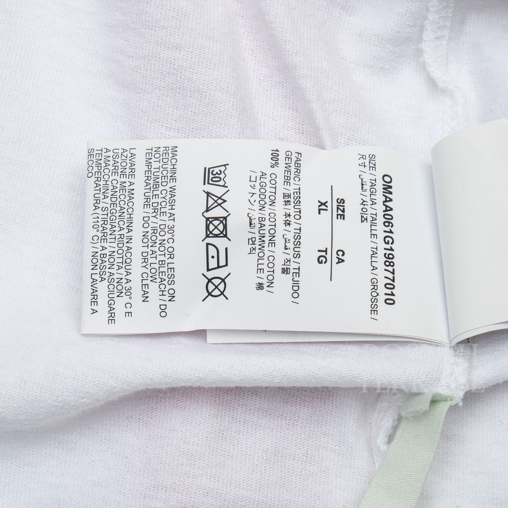 Off-White × Undercover 【OFF-WHITE x UNDERCOVER / UC SKELETON DART SS TEE / SIZE XL】 Size US XL / EU 56 / 4 - 8 Thumbnail