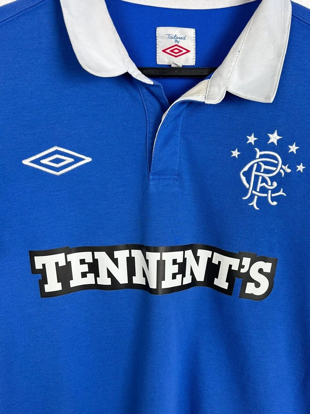 Umbro Vintage Umbro Glasgow Rangers 2011/12 Home Kit Jersey Size US S / EU 44-46 / 1 - 3 Thumbnail
