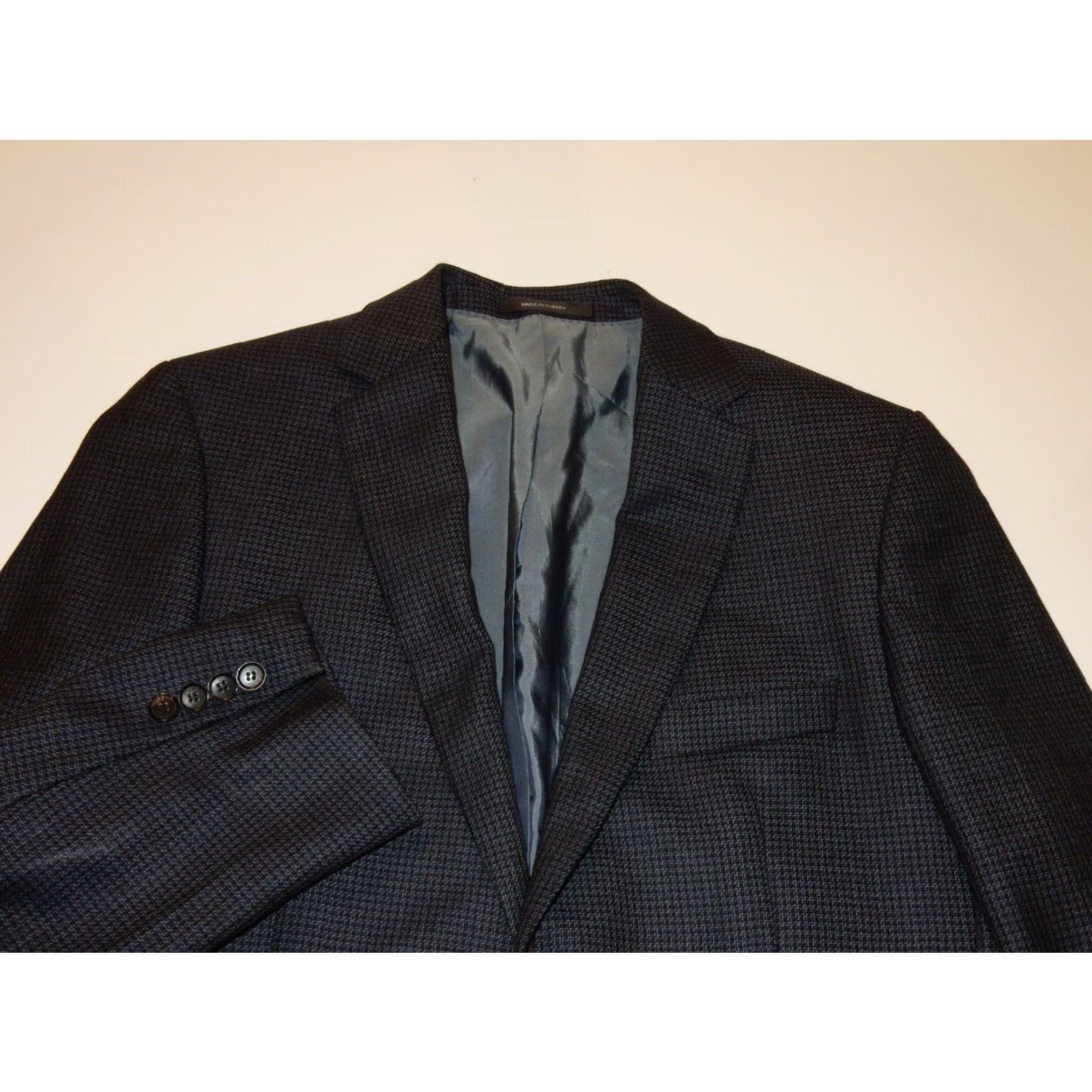 Hugo Boss VINTAGE HUGO BOSS Blazer Jacket Wool Size 42L Men's Blue Classic Size 42R - 2 Thumbnail