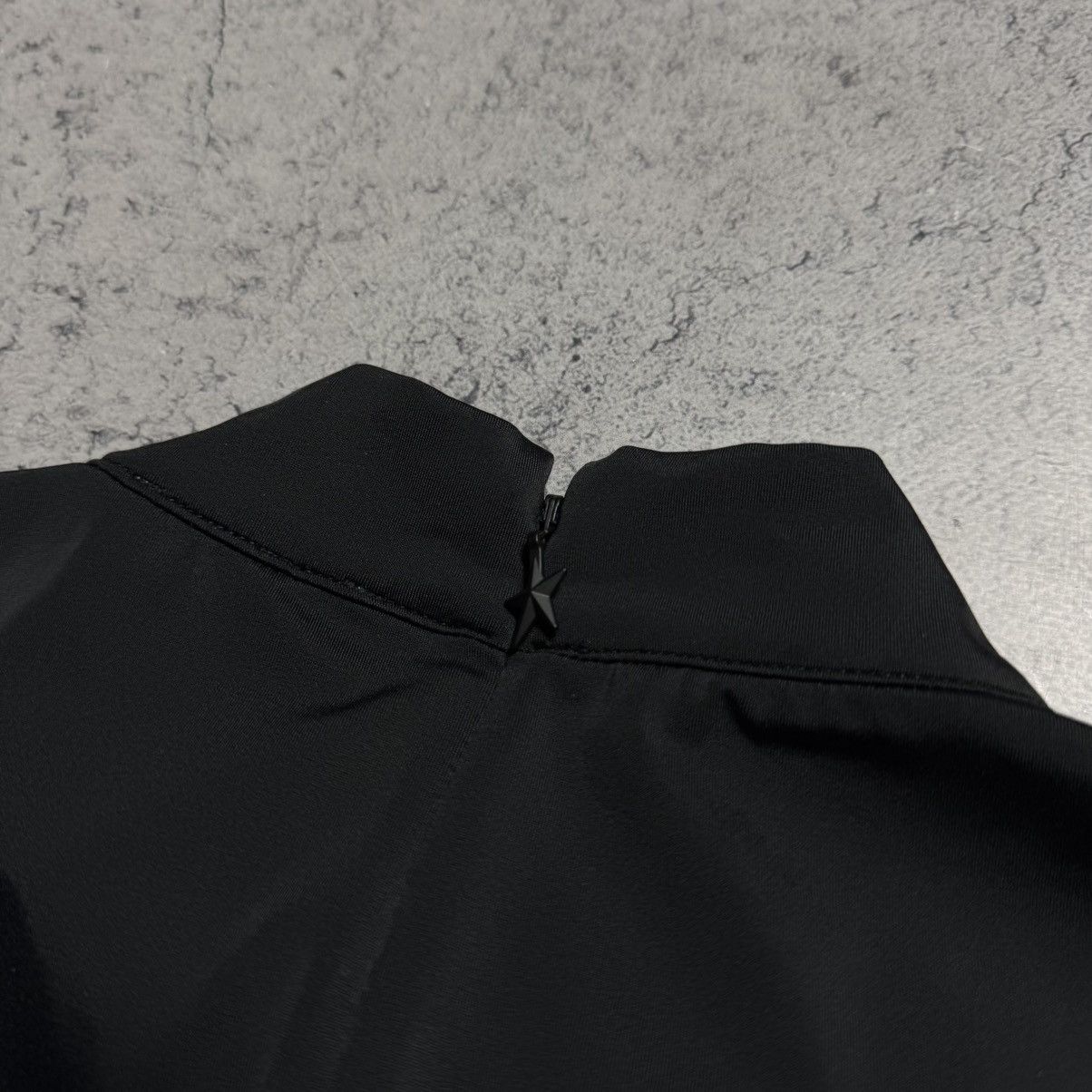 H&M × Mugler Rare Mugler X H&M Black Mesh Panel Bodysuit Size XL / US 12-14 / IT 48-50 - 10 Thumbnail