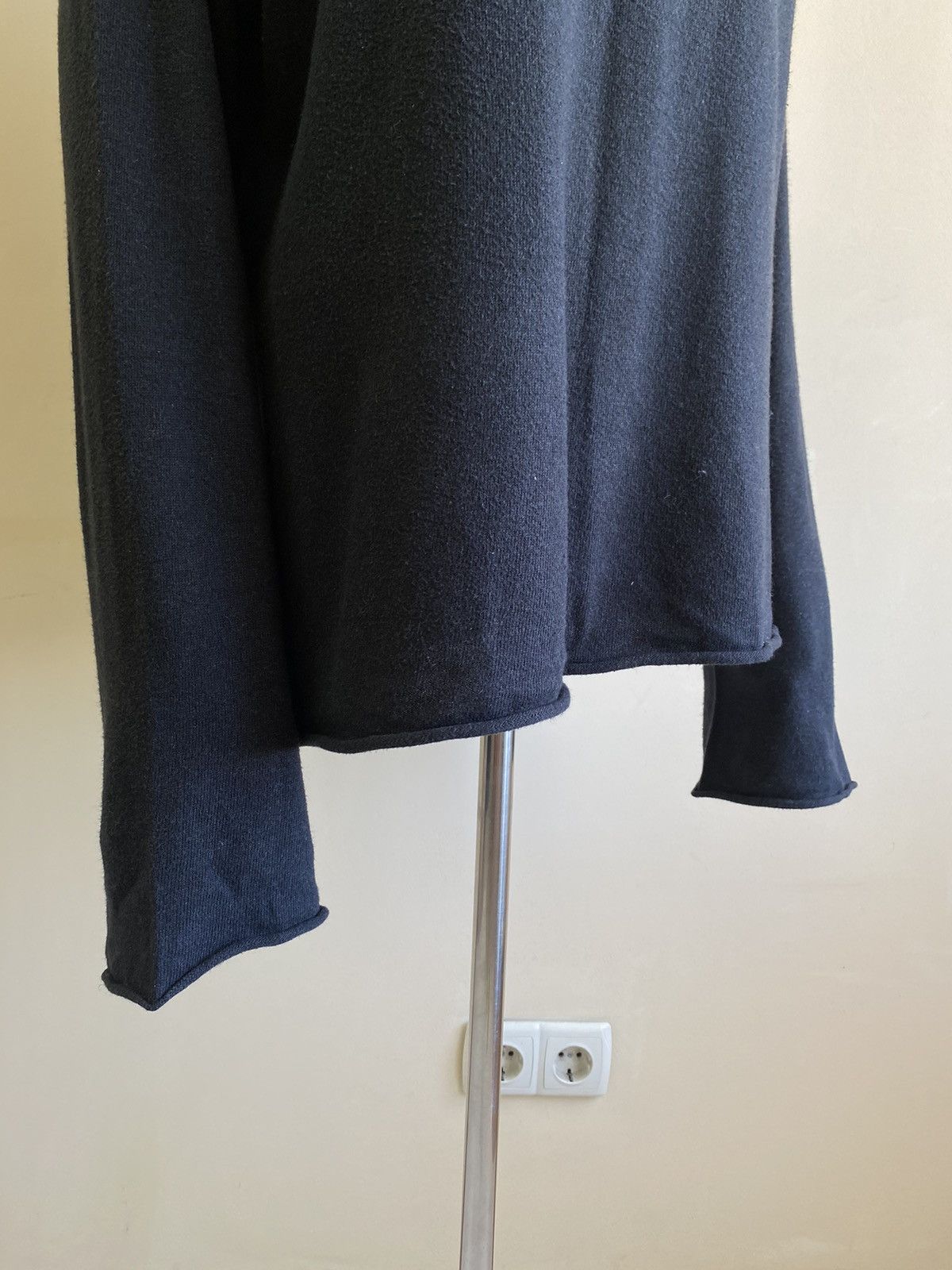 hannes roether Hannes Roether Black Avant Garde Long Sleeve Sweater Size XL Size XL / US 12-14 / IT 48-50 - 5 Thumbnail