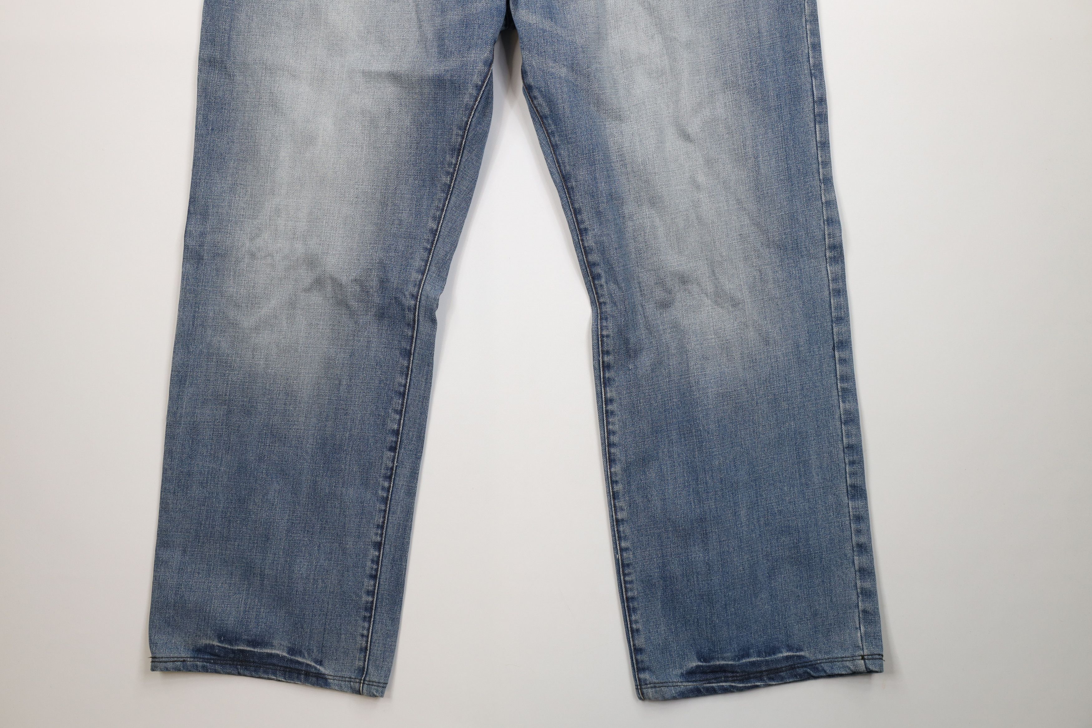Vintage Vintage Y2K Streetwear Wide Leg Denim Jeans Blue Cotton Size US 42 / EU 58 - 4 Thumbnail