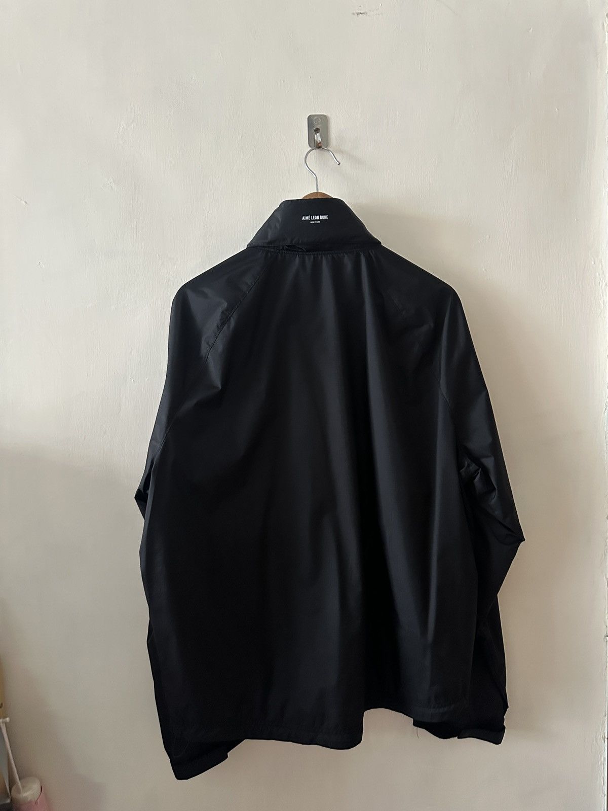 Aime Leon Dore Aime Leon Dore SS25 black micro logo nylon jacket Size US L / EU 52-54 / 3 - 4 Thumbnail