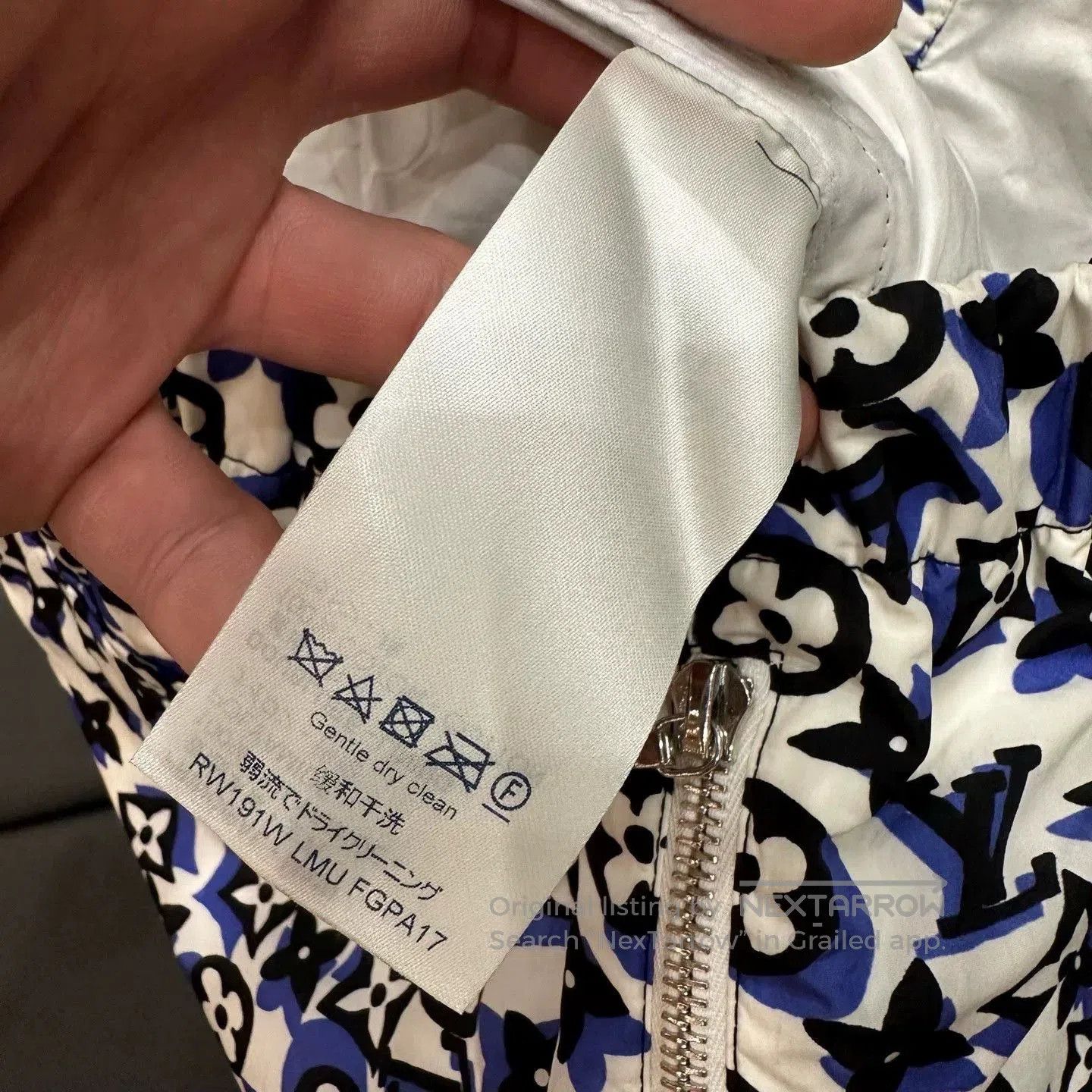 Louis Vuitton Louis Vuitton Blue White Monogram Jogging Pants. Size US 34 / EU 50 - 5 Thumbnail