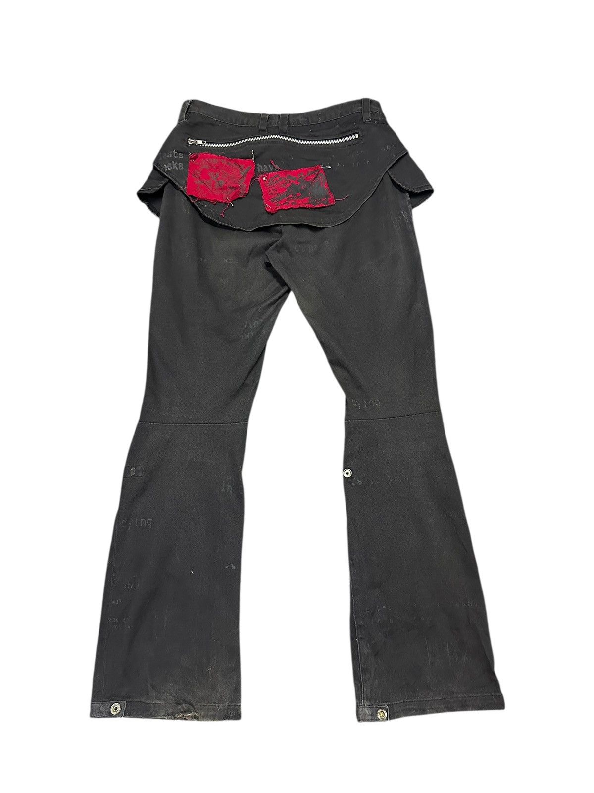 Seditionaries h.Anarchy Punk Bondage Flare Pant Size US 30 / EU 46 - 7 Thumbnail